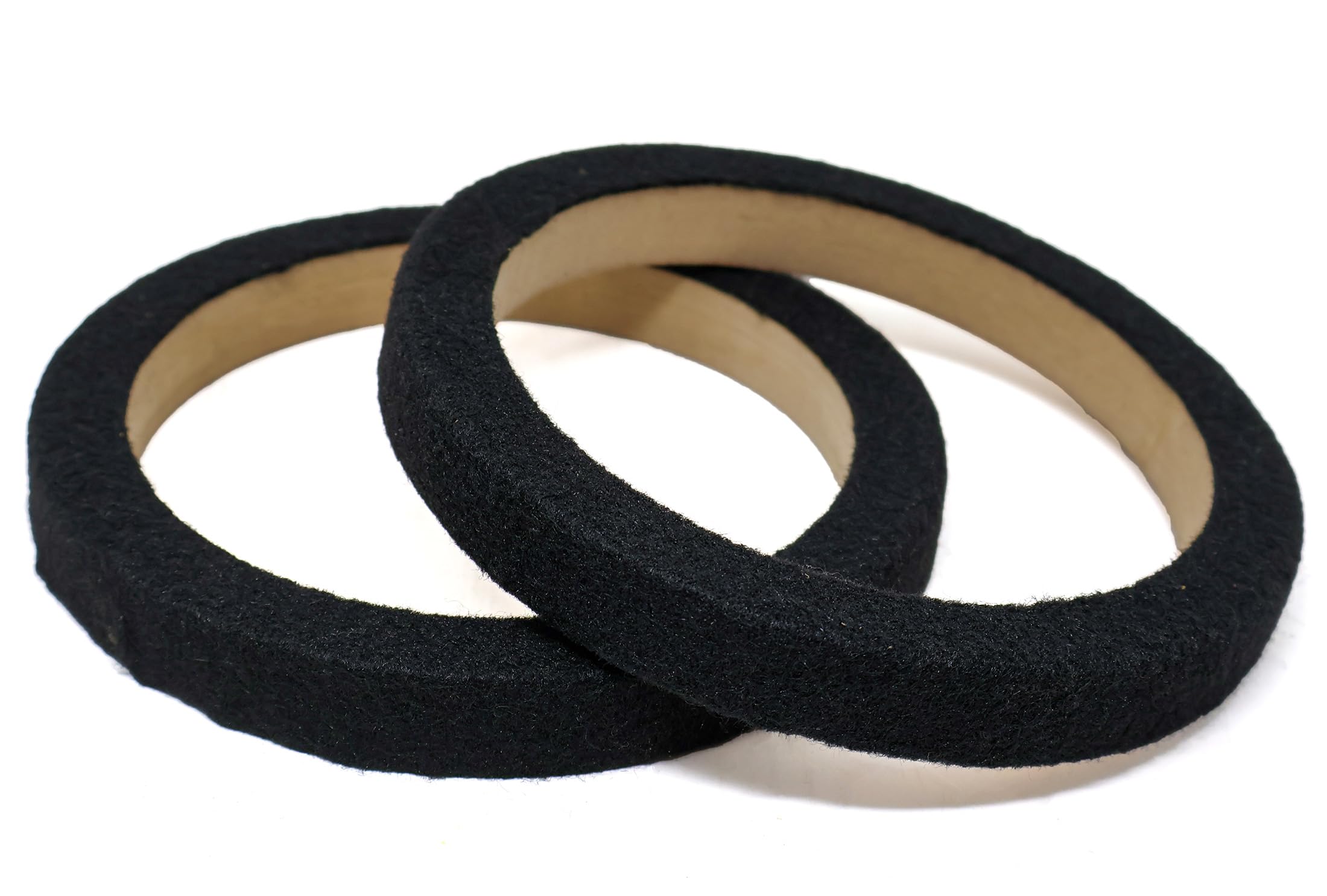 Nippon 6.5'' Wood Speaker Ring With Black Carpet Sold In Pairs
