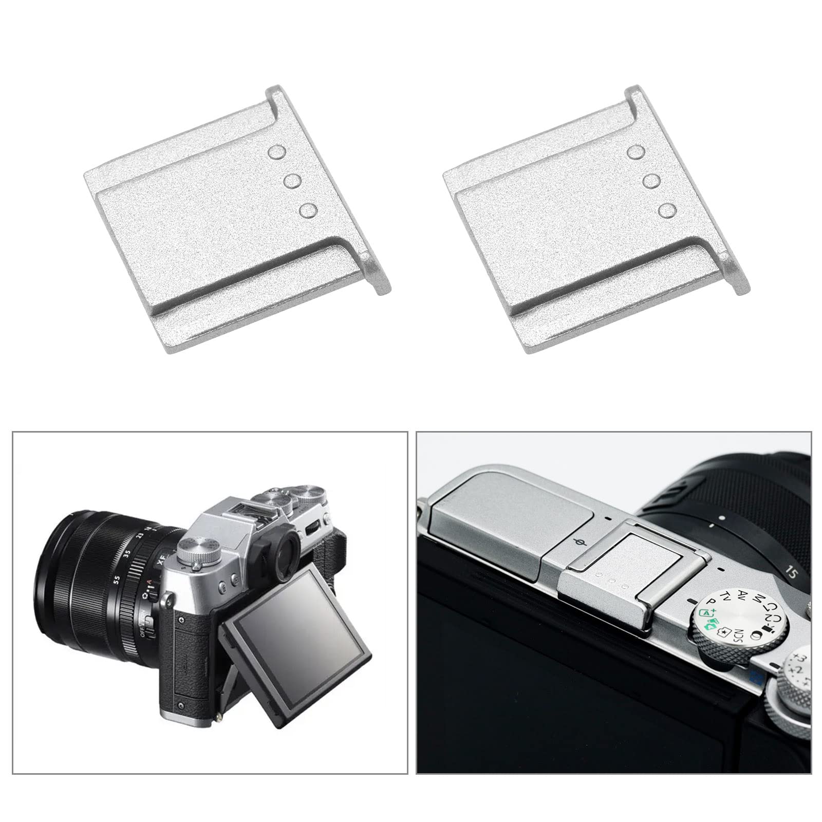 The Lord Of The Tools 2Pcs Hot Shoe Covers Replacement Compatible With Fuji X T4 X T3 T30 Xpro3 1 X A2 X E1 X E2 X T1 X T10 X T1
