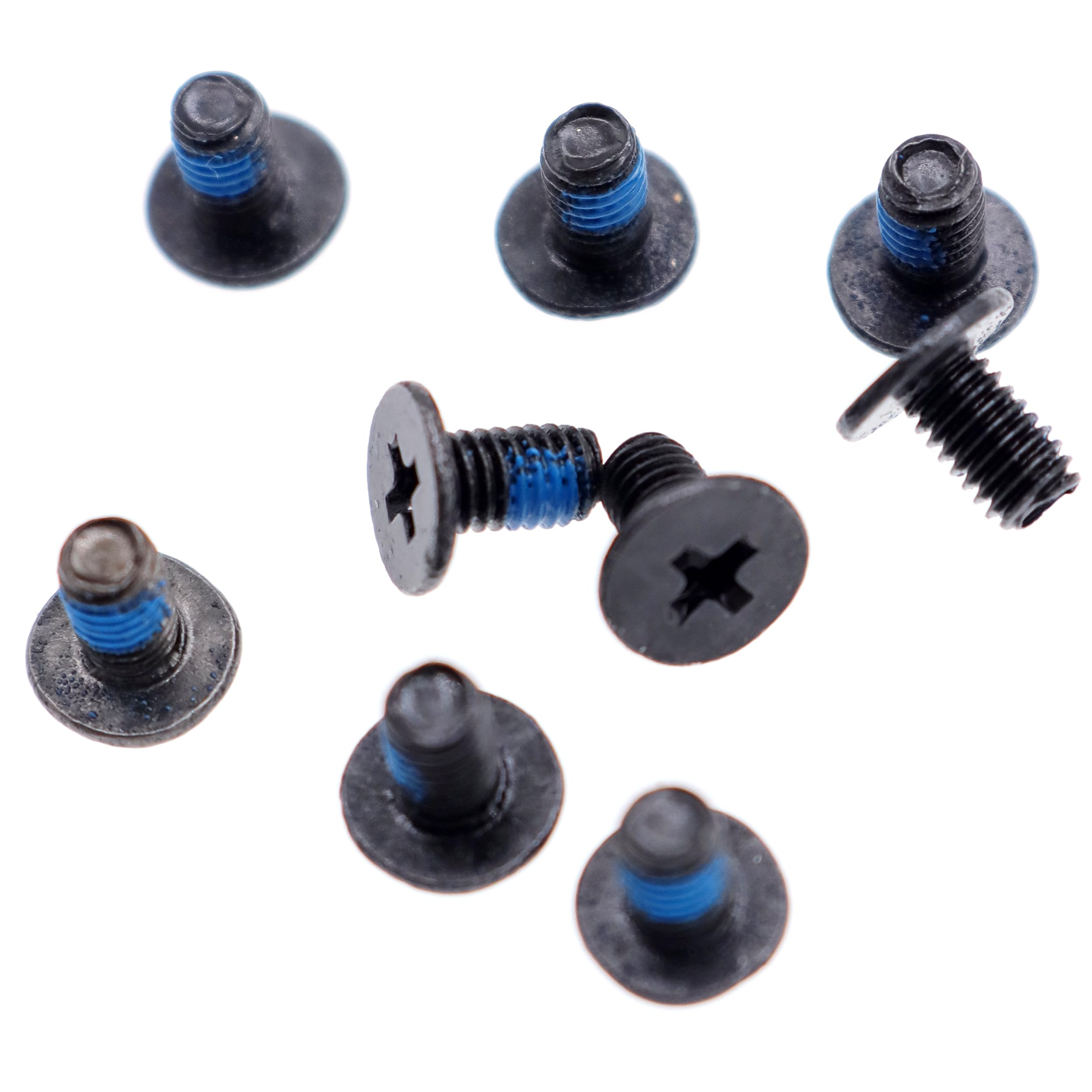Deal4Go [10-Pack] M3 X 5 Mm Phillips Flat-Head Screw Replacement For Laptop Bottom Case Hard Drvie Ssd Screws (Black)