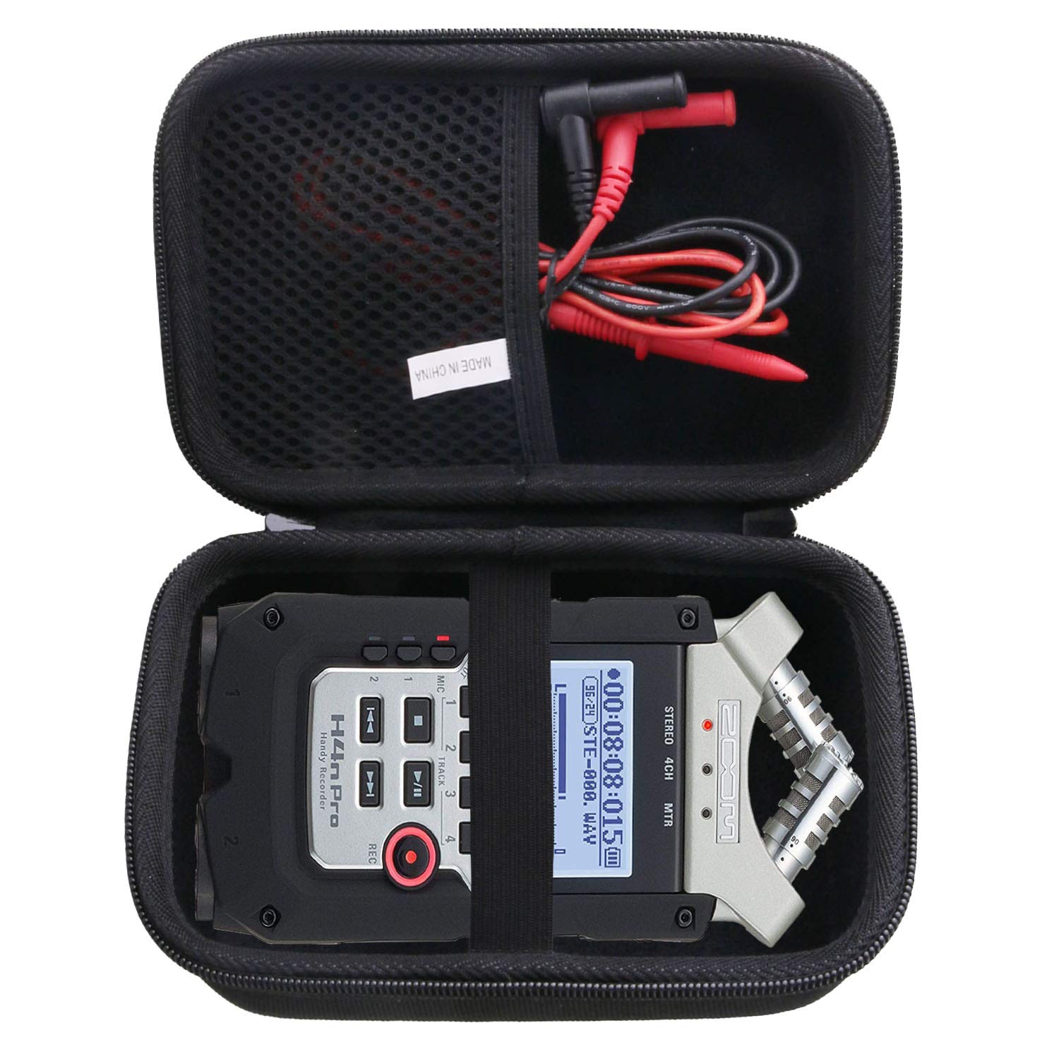 Waiyu Hard Carrying Case For Zoom H4N Pro 4-Track Portable Recorder