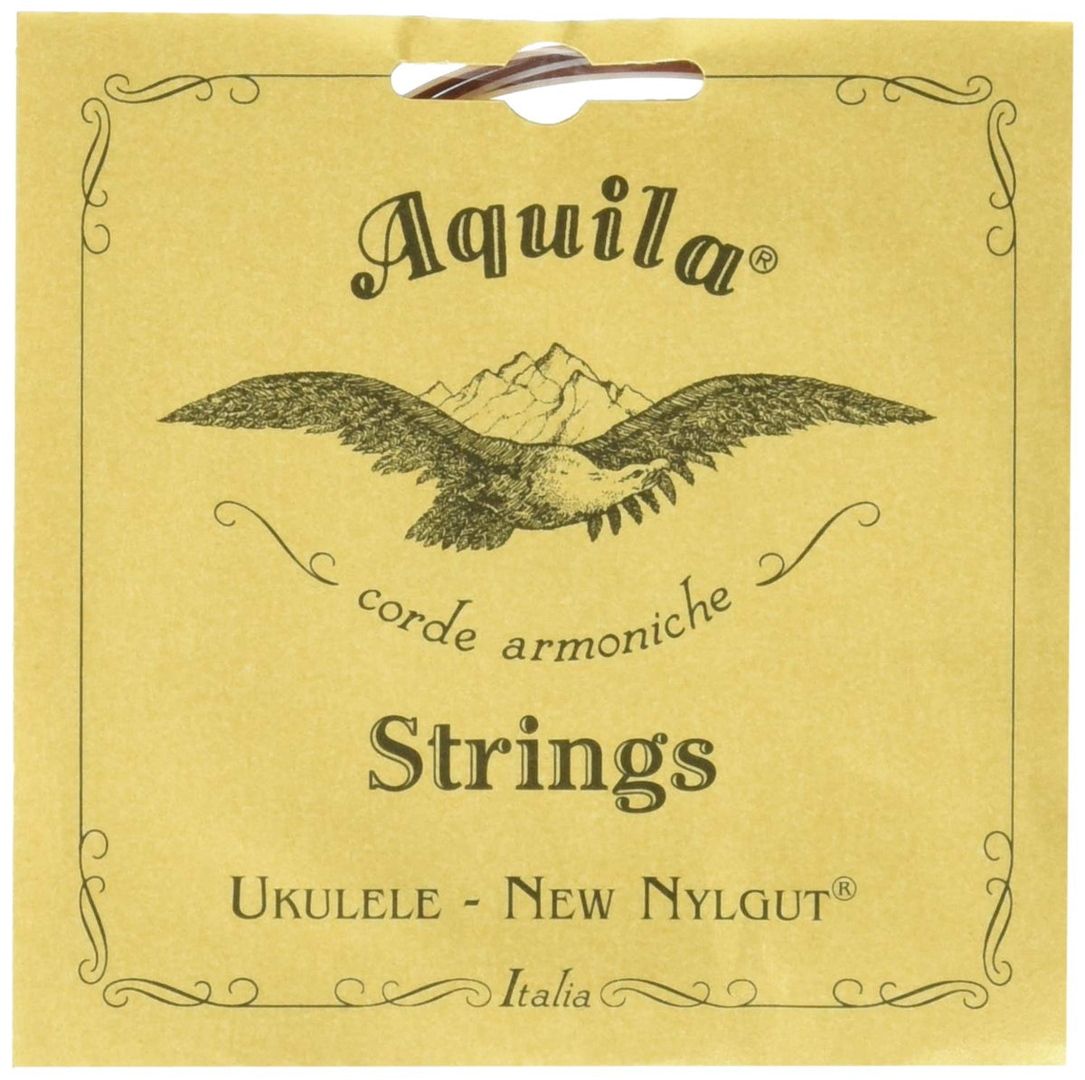 Aquila New Nylgut 19U Ukulele Set Strings Tenor 8 Strings (4Th X 1 Wind) Aq-T8W