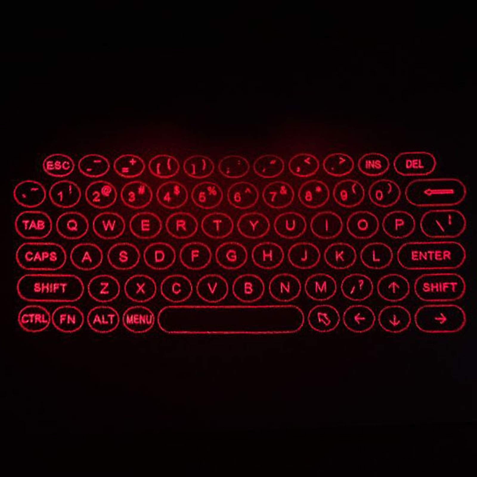 Laser Keyboard, Virtual Wireless Bluetooth Portable Projection Keyboard For Smart Phone Pc Tablet Laptop