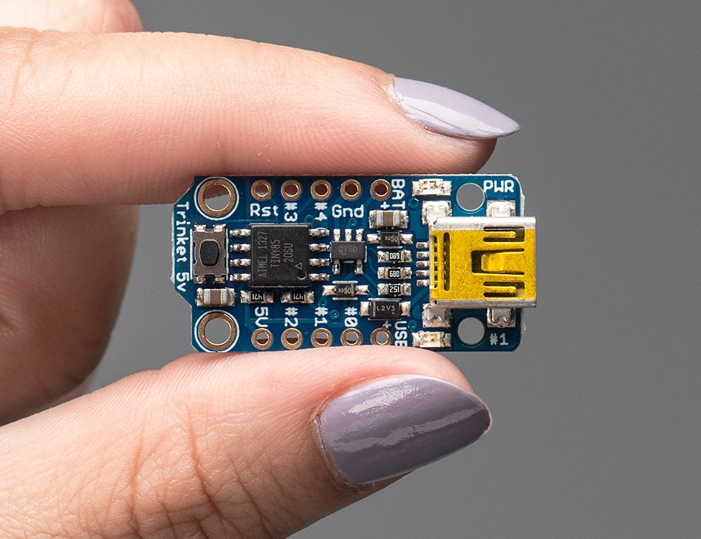 5V Trinket Mini Microcontroller Board