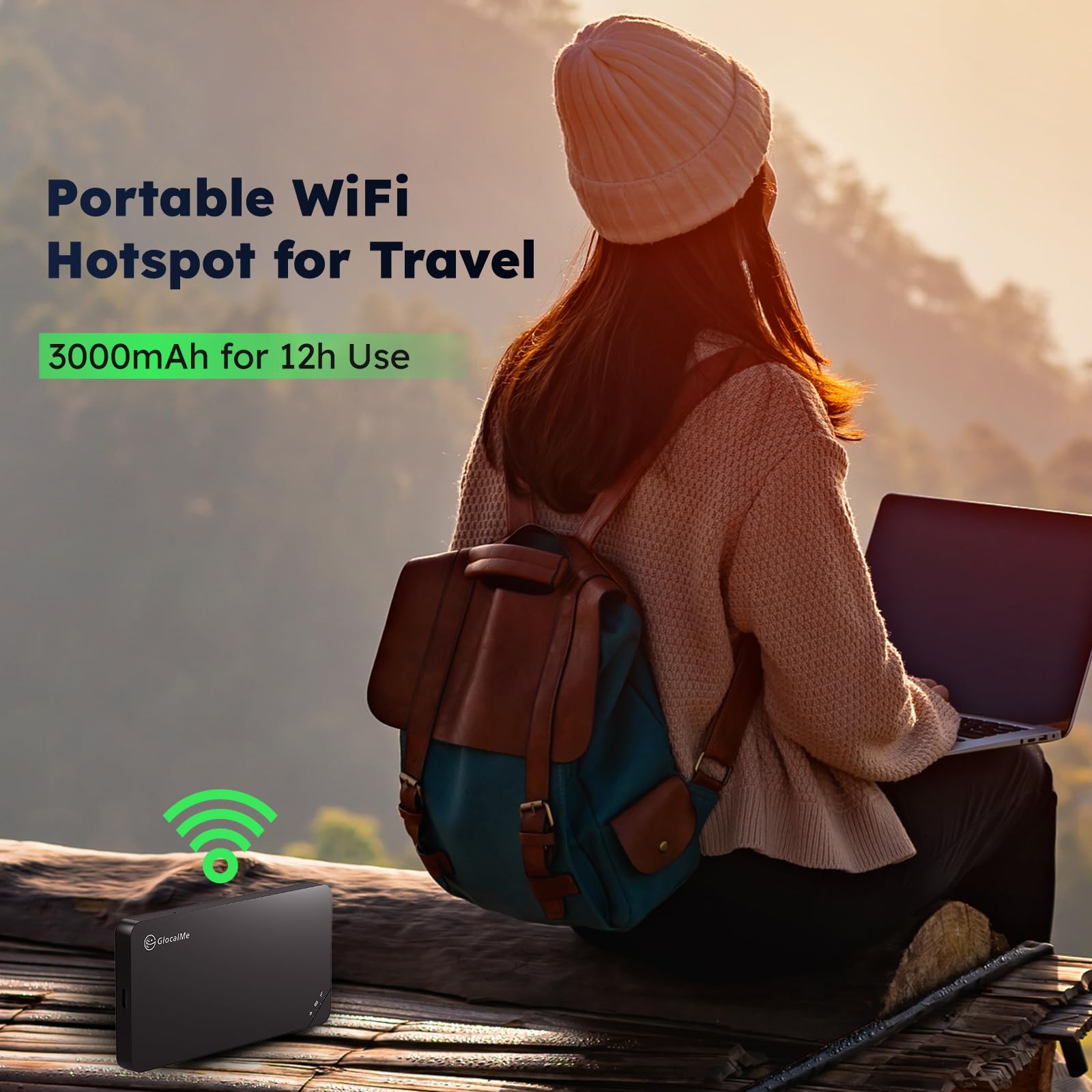 Glocalme U3 Mobile Hotspot Device With Us 10Gb Data 30 Days, Wireless Portable Wifi For Local Global Travel In 200+ Countries, N