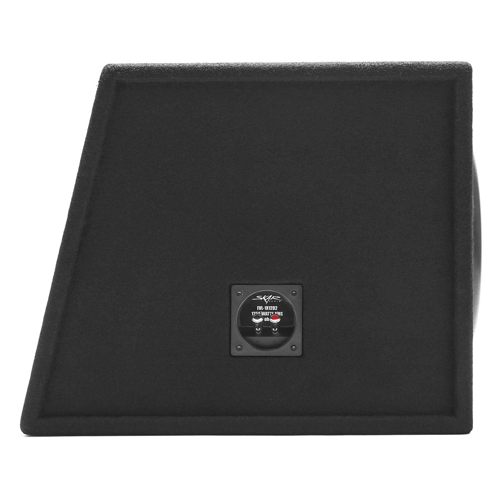 Skar Audio 12" Vented Subwoofer Enclosure | 2500W EVL-1X12D2 | Black