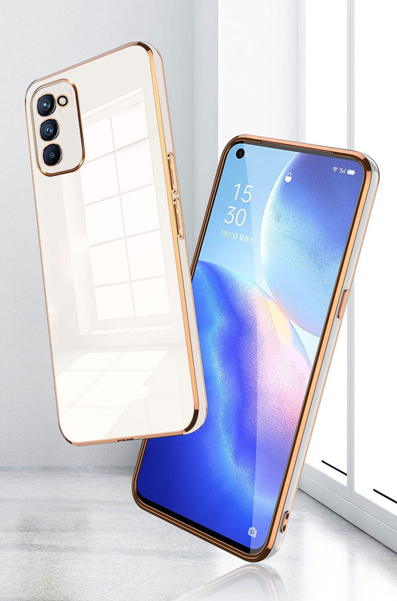 Sunswim Compatible With Galaxy S20 Fe Case Cover Cute Full Camera Lens Protection & Electroplate Shockproof Edge Bumper Soft Tpu