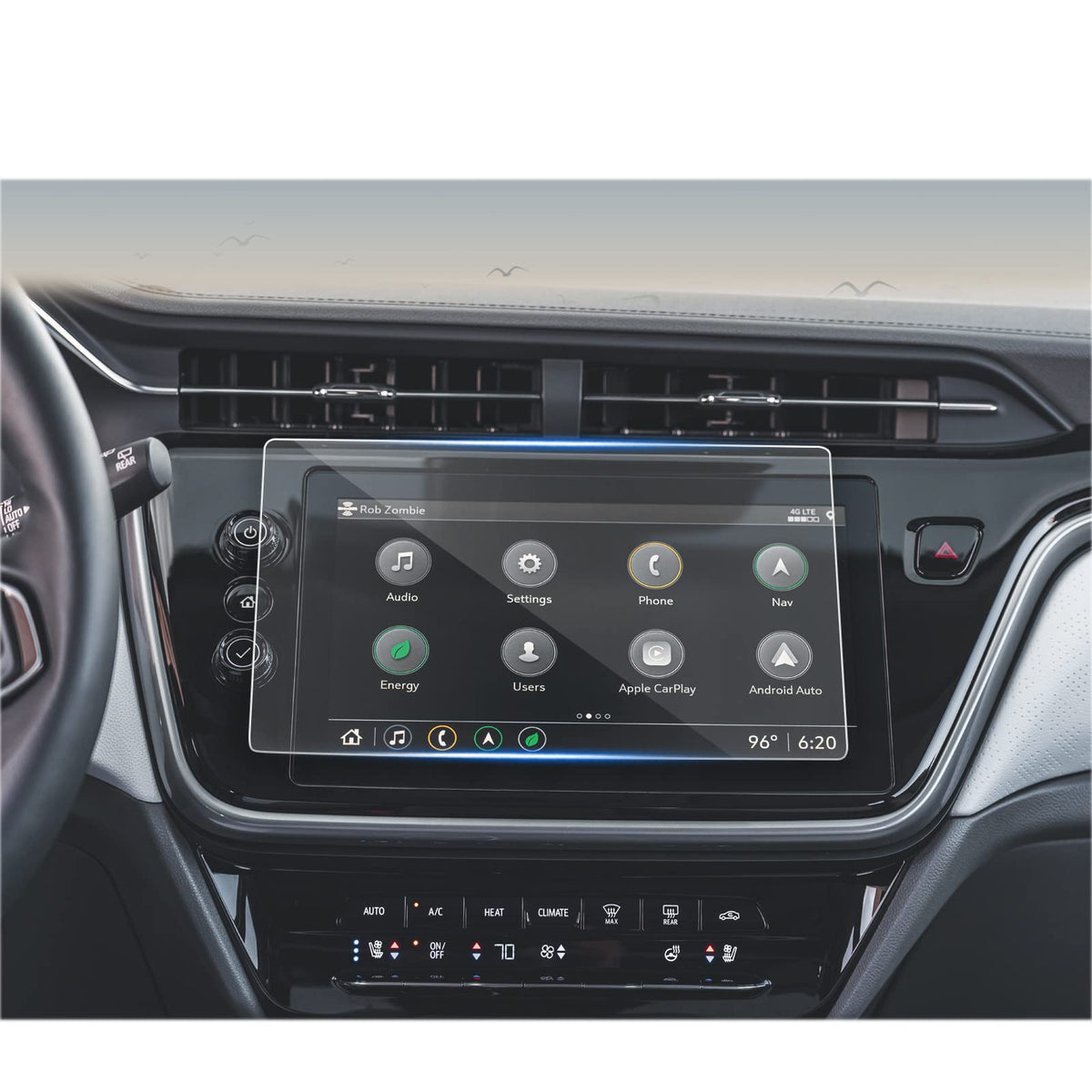 Cdefg Screen Protector For Chevy Bolt Accessories 2024 2023 2022 Touchscreen For Chevrolet Bolt Ev 1Lt 2Lt Bolt Euv Lt Premier Center Display Cover 10.2' Tempered Glass