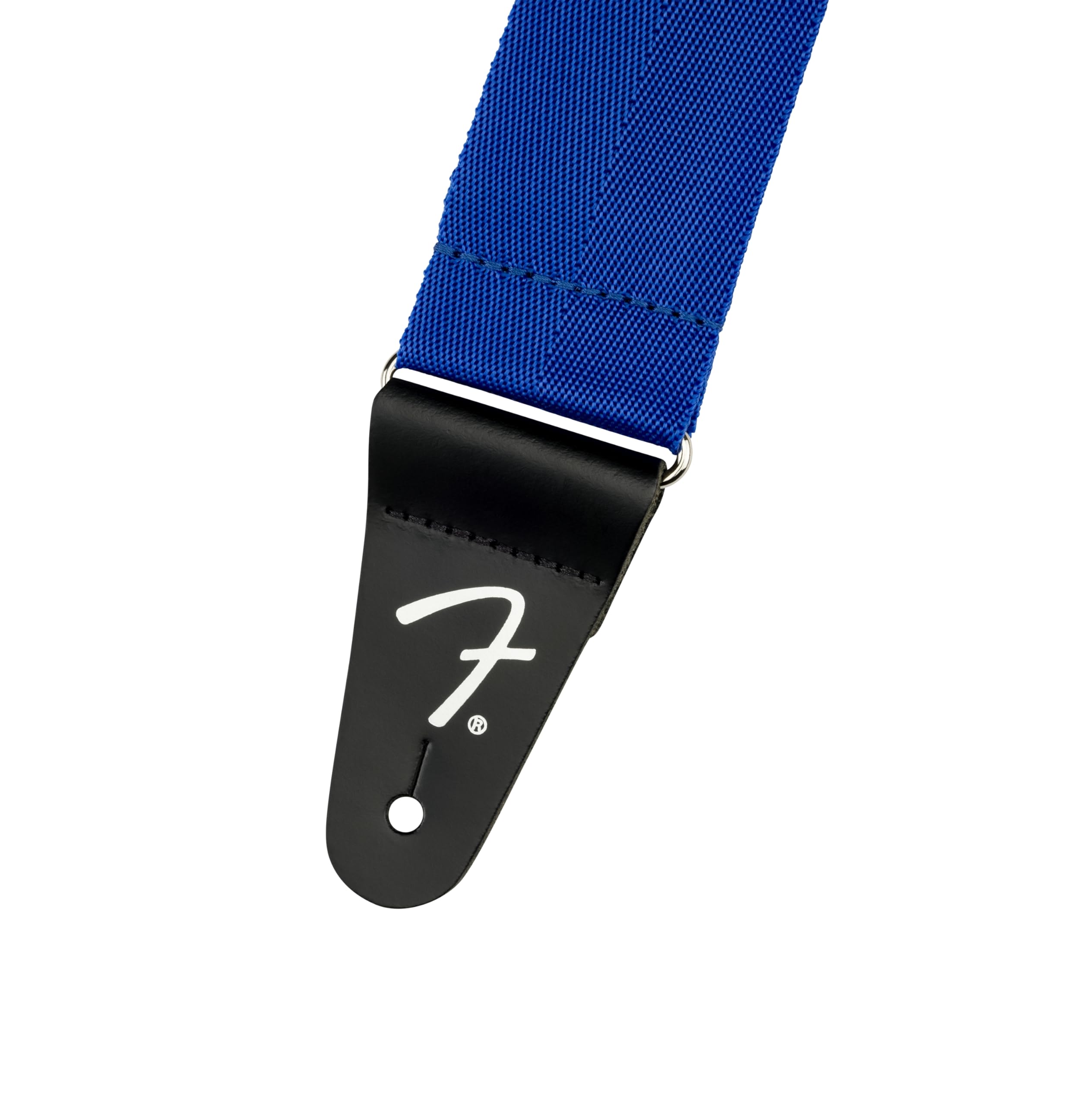 Fender Polypropylene Guitar Strap, Guitar Accessories, Leather Ends, Blue