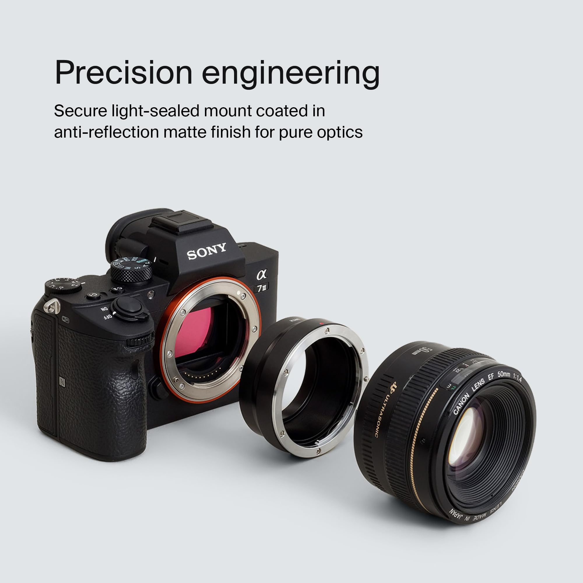 Urth Lens Mount Adapter: Compatible With Canon (Ef/Ef S) Lens To Sony E Camera Body