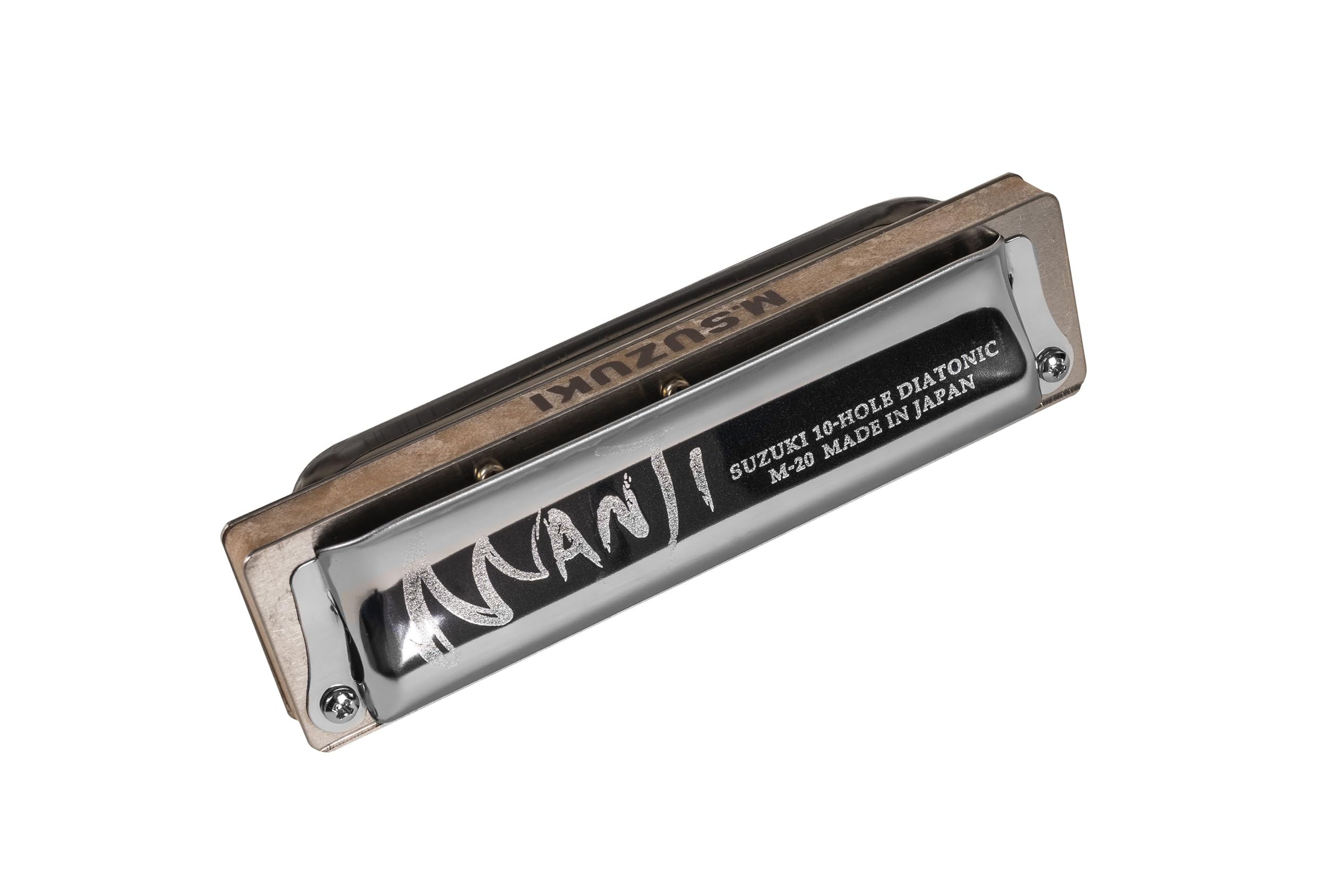 Suzuki Mini Manji Harmonica, Silver (M 20Hm C)