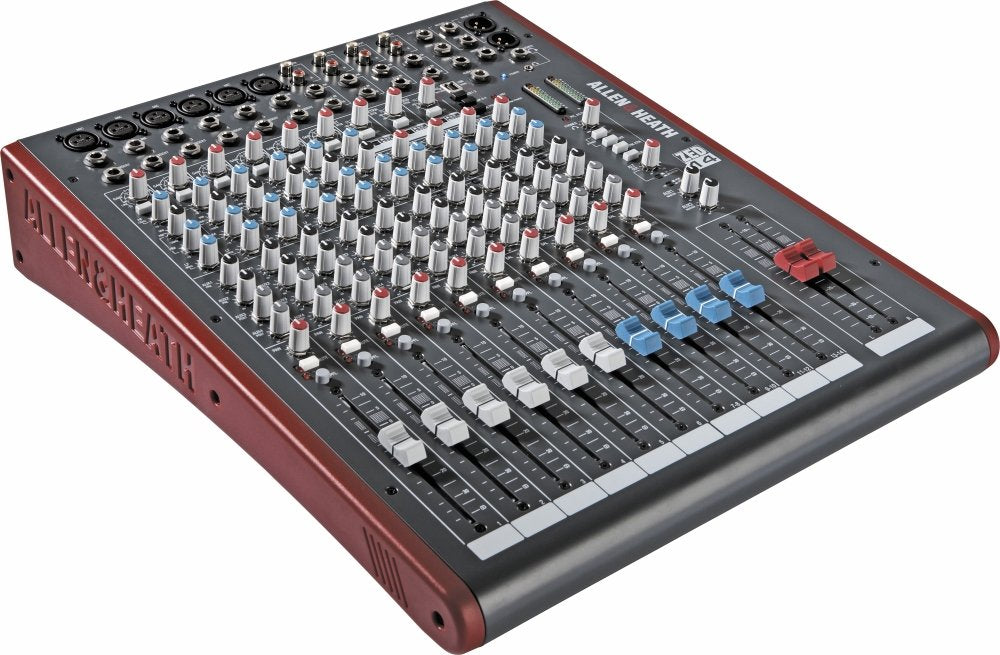 Allen & Heath Zed 14   14 Channel Touring Quality Mixer With Usb I/O (Ah Zed 14),Grey/Red