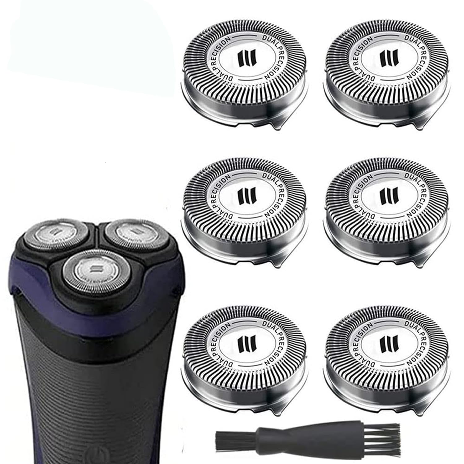 Hq8 Replacement Heads Fit For Philips Electric Shavers, Oem Hq8 Heads Upgraded Razor Replacement Blades Compatible With Norelco 