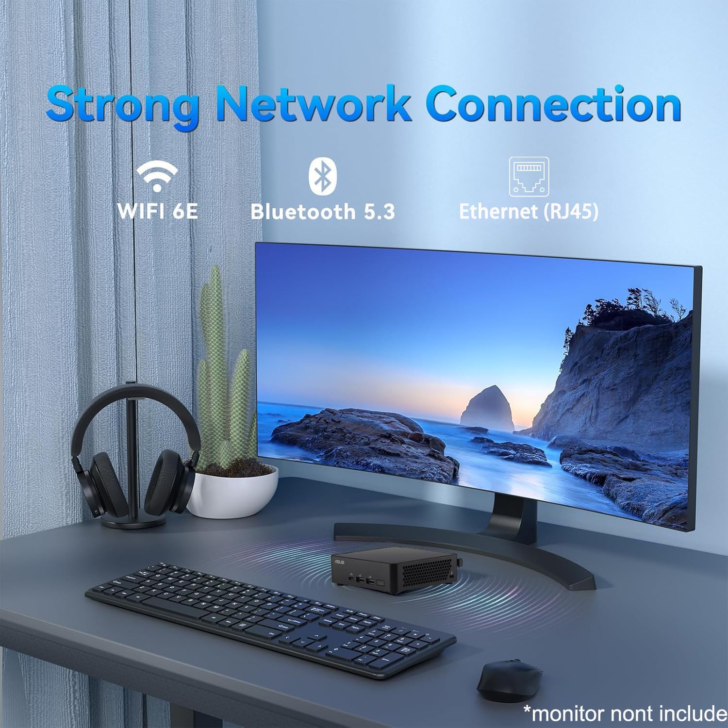 2025 Intel Nuc 14 Pro Slim Kit Mini Pc (Intel Core 3 100U (> I5-1235U), 32Gb Ram, 1Tb Ssd) Business Desktop, 2 X Thunderbolt 4,