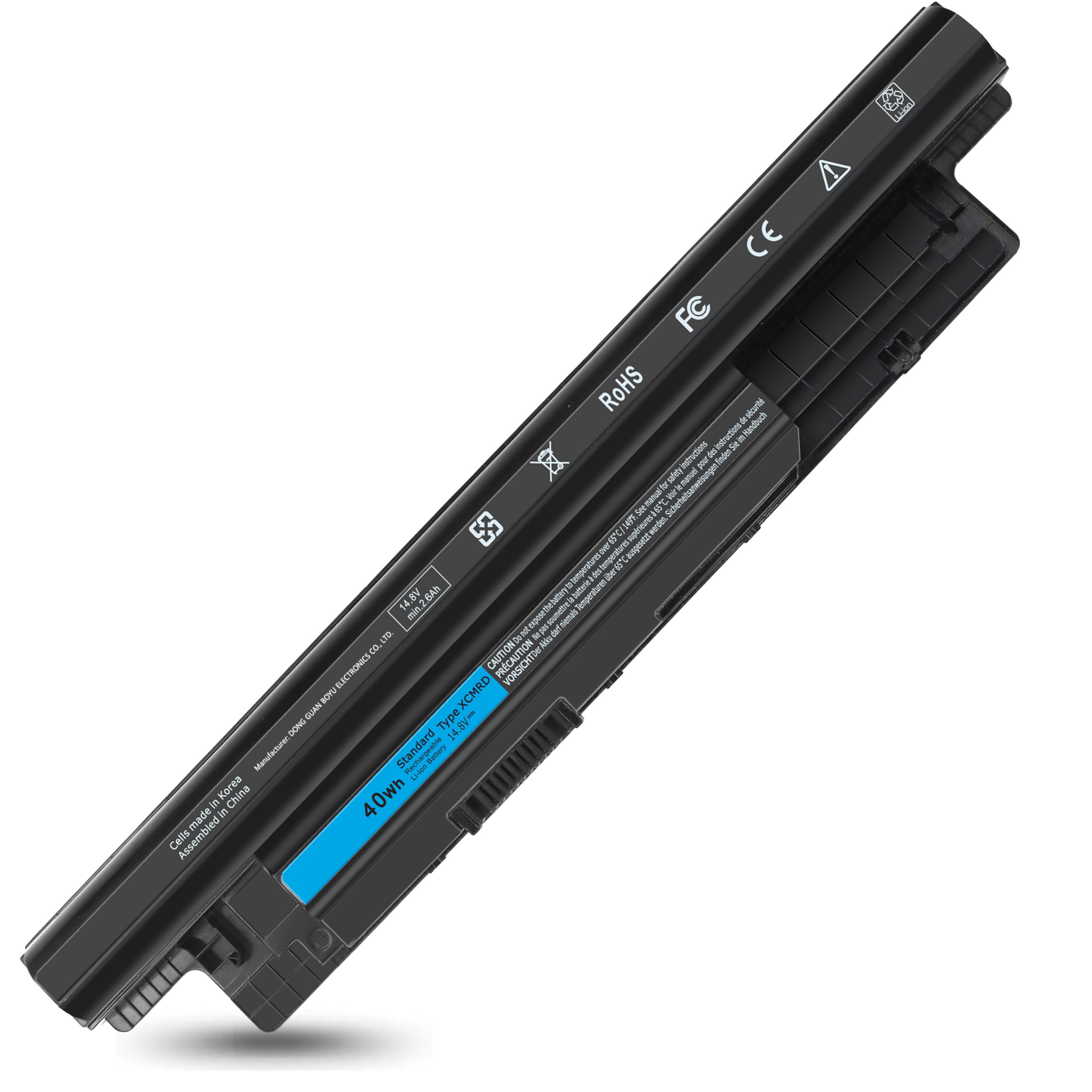 40Wh Xcmrd 14.8V Battery For Dell Inspiron 15 3000 Series 3542 3543 3521 3537 3531 3541 17R 5721 5737 17 3737 3721 15R 5537 5521