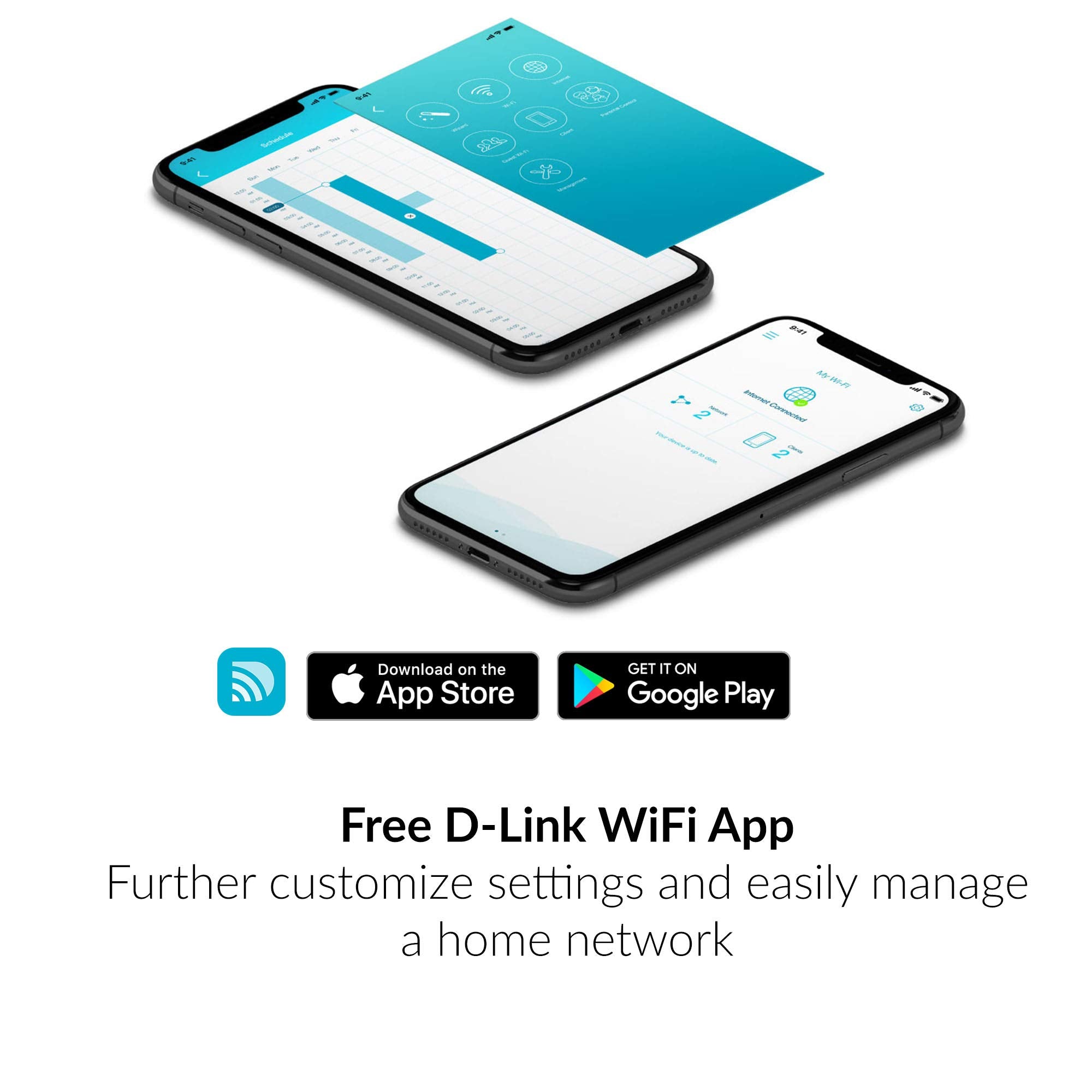 D Link Ac1750 Mesh Wi Fi Range Extender   Cover Up To 2000 Sq.Ft  Dual Band, Mu Mimo, Mesh, Wpa3, Booster, Repeater, Access Poin