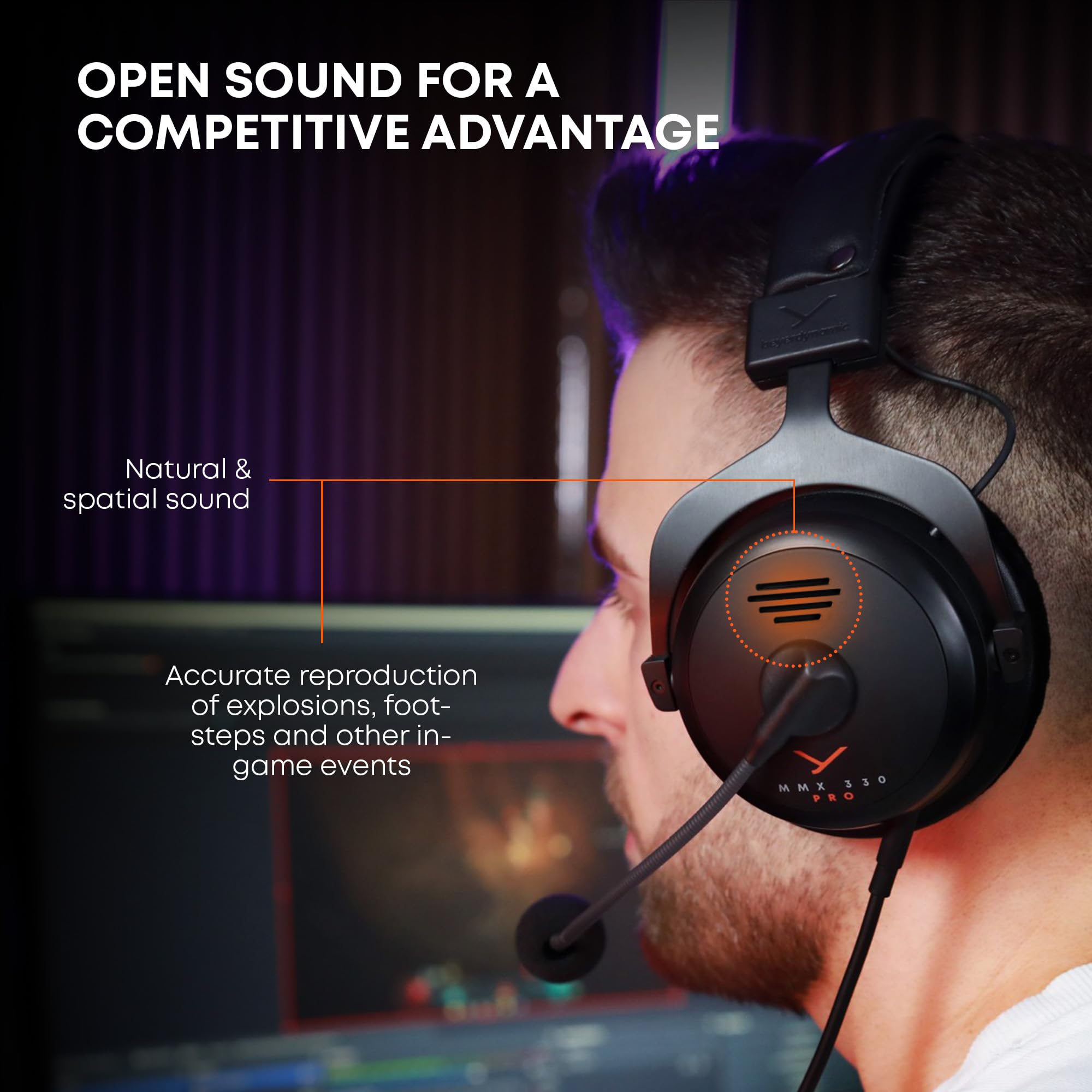 Beyerdynamic Mmx 330 Pro Open-Back Gaming Headset