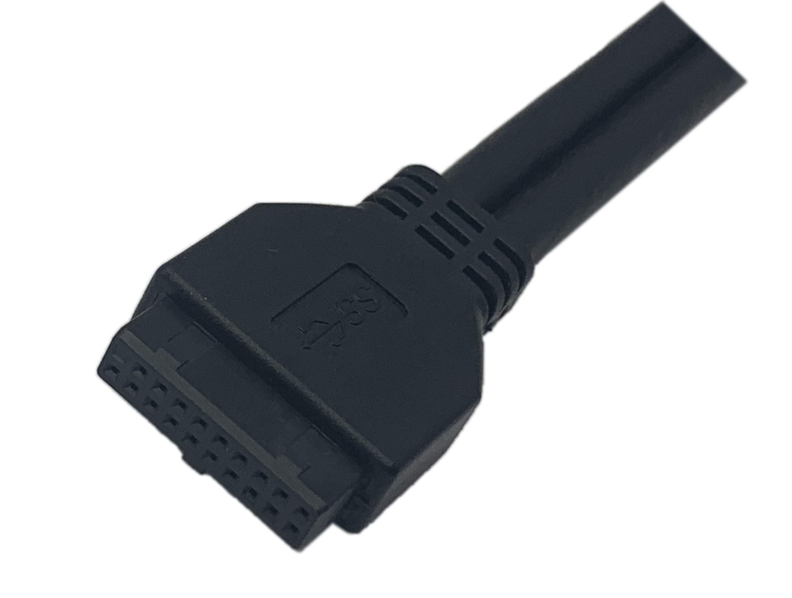 Gintooyun Usb 3.0 20Pin Header Extension Cable Fengqlong Male To Female Extension Cable