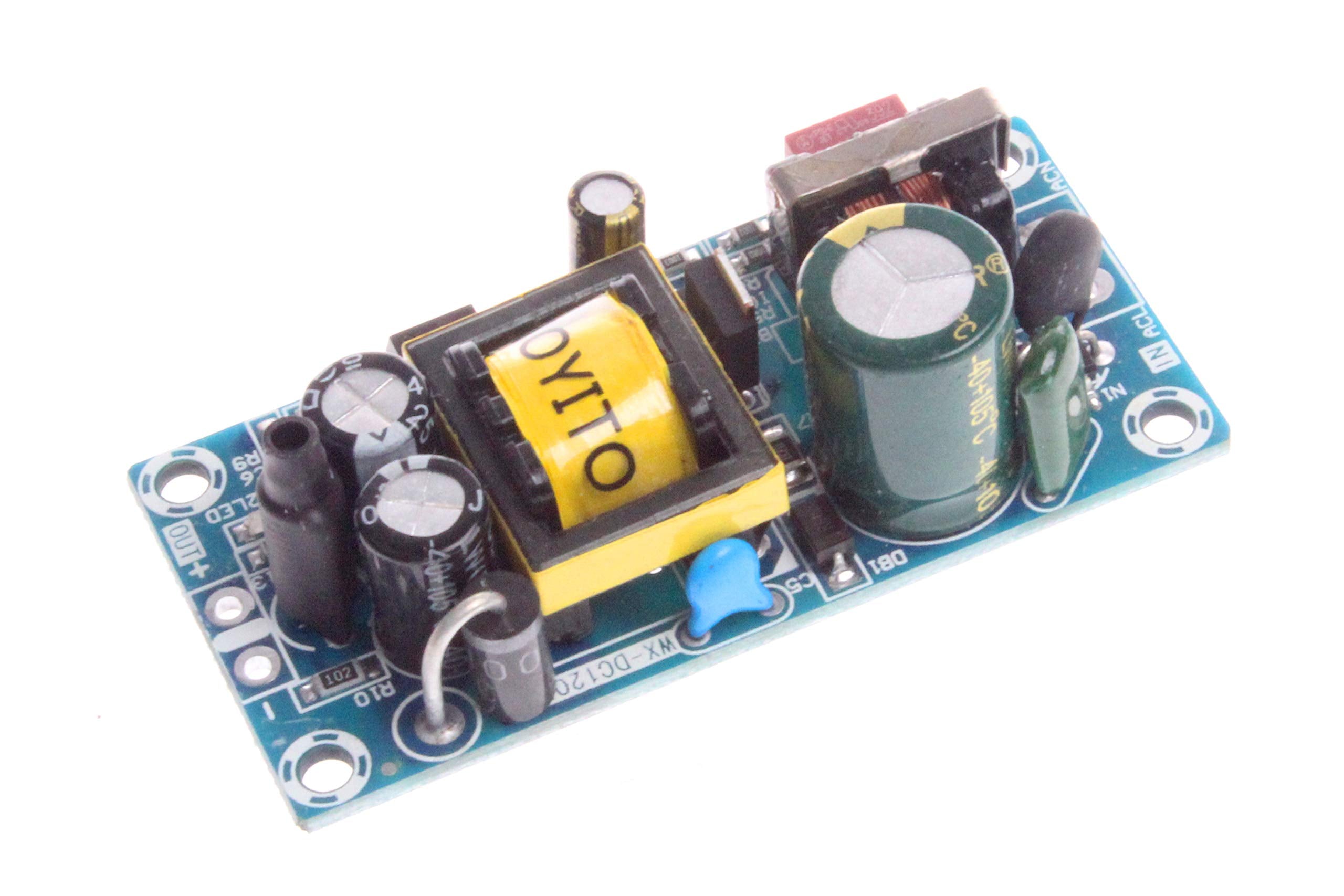 Noyito Ac To Dc Isolated Power Supply Module Ac 120V 85V   264V To Dc 12V 1A 12W Peak 12V 2A 24W Max Power Module With Overvolta