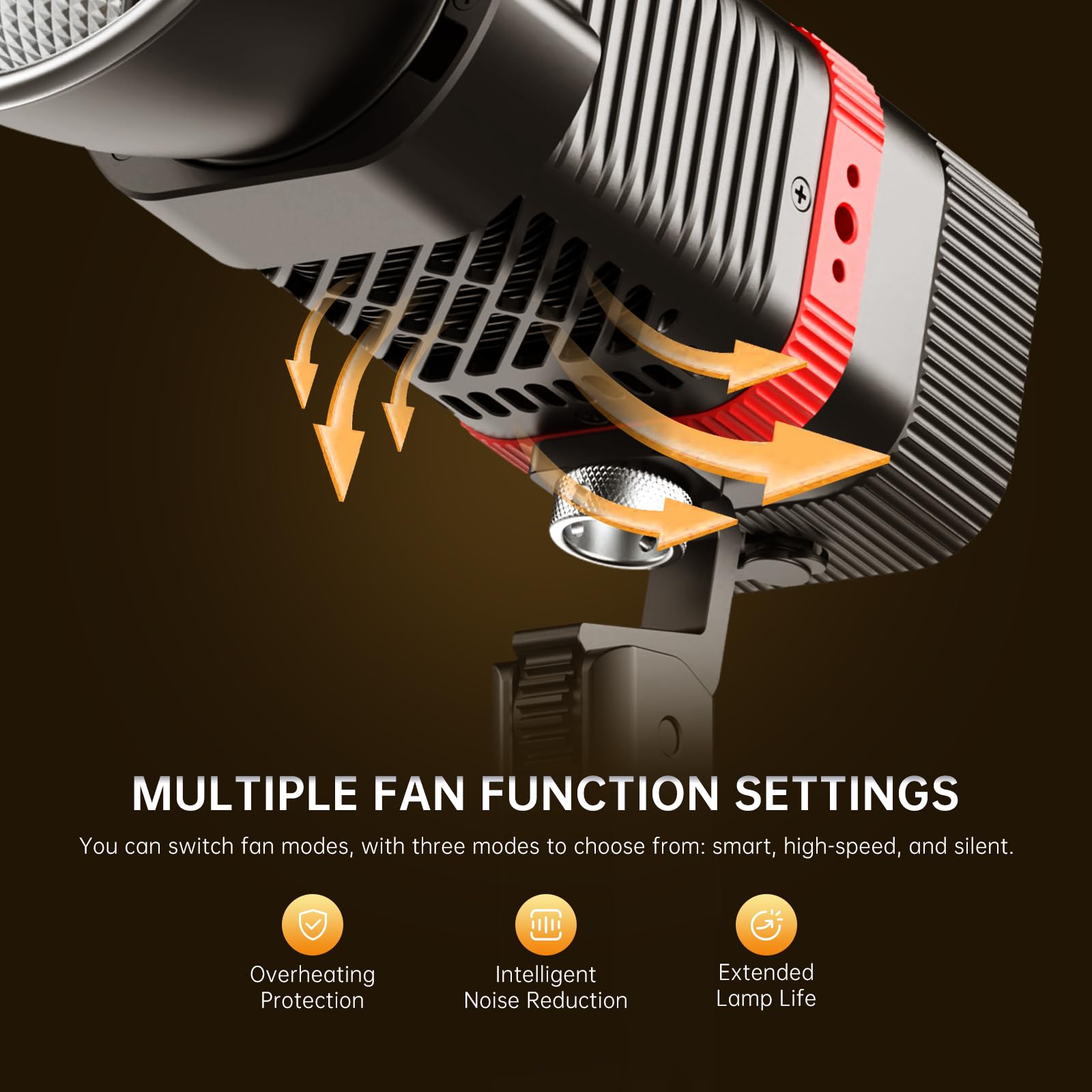 Gvm Pl60B 60W Video Light For Cob Studio Lights, Portable Photography Lighting For Recording, Handheld Led Video Lighting, 2* Ba