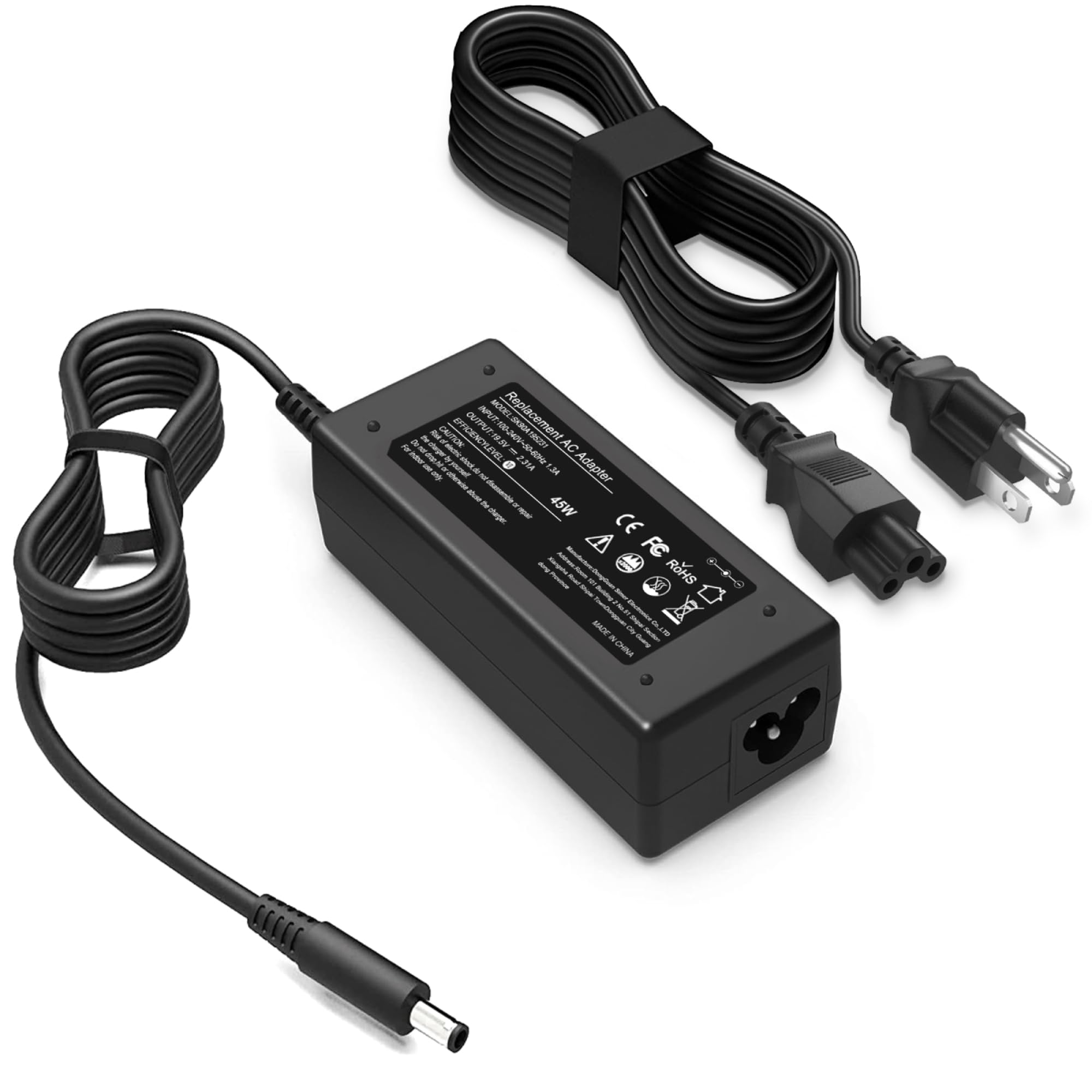45W Ac Adapter Laptop Charger Replacement For Dell Inspiron 15 3000 5000 7000 14 5000 13 7000, Inspiron 15 3552 3555 3558 5559 5