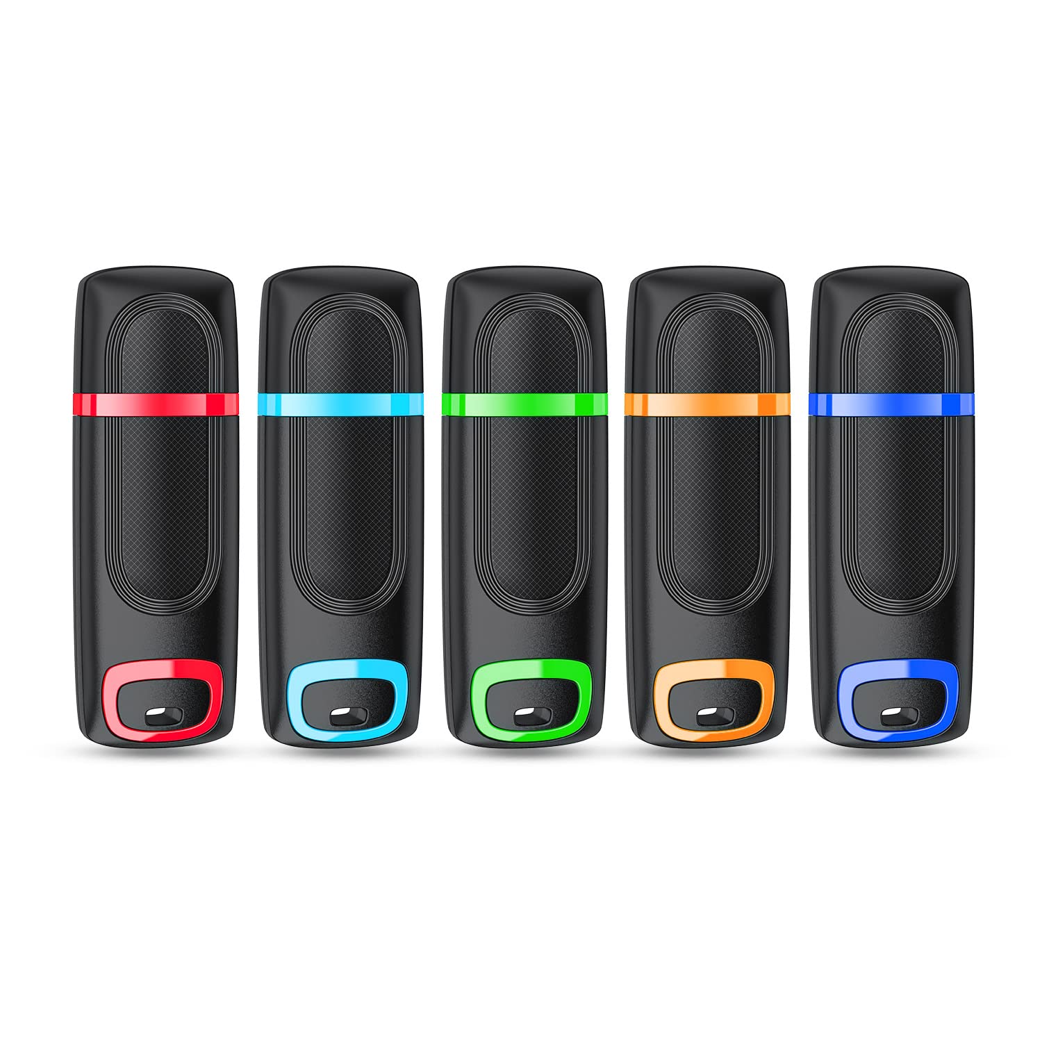 Raoyi 5 Pack 16Gb Flash Drive, Usb 3.0 High Speed Memory Stick Thumb Drive Jump Drive Zip Drive For Data Storage And Backup (Multicolor)
