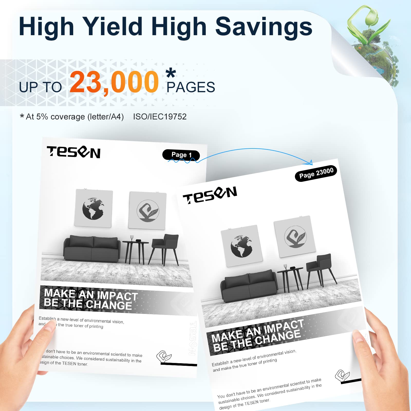 Tesen Compatible Cf232A Drum Replacement For Hp 32A Cf232A Drum Unit For Hp Pro M203D M203Dn M203Dw M118Dw Mfp M227Fdn M227Fdw M