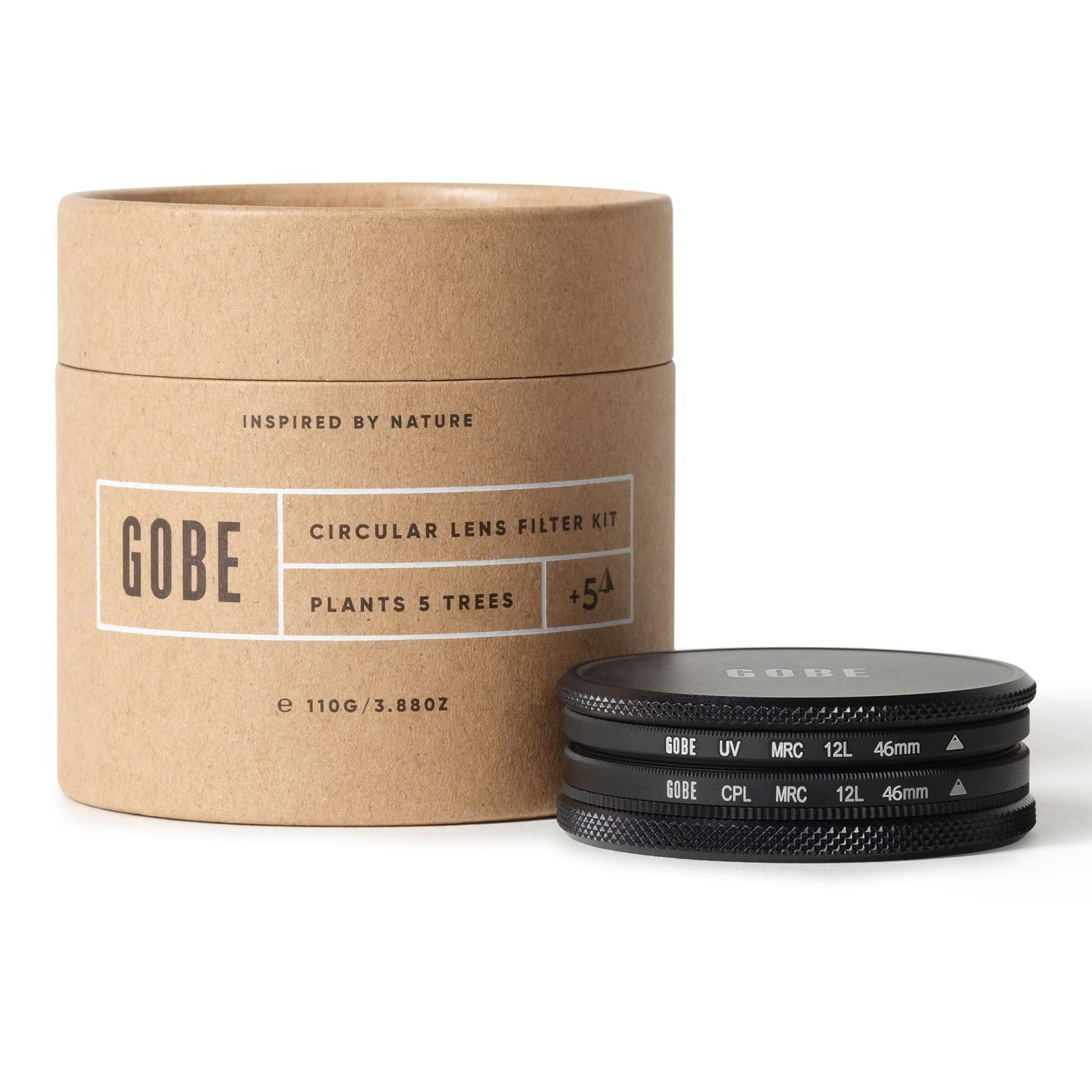 Gobe   Filter Kit For 46Mm Lens: Uv + Circular Polarising (Cpl) (1Peak)