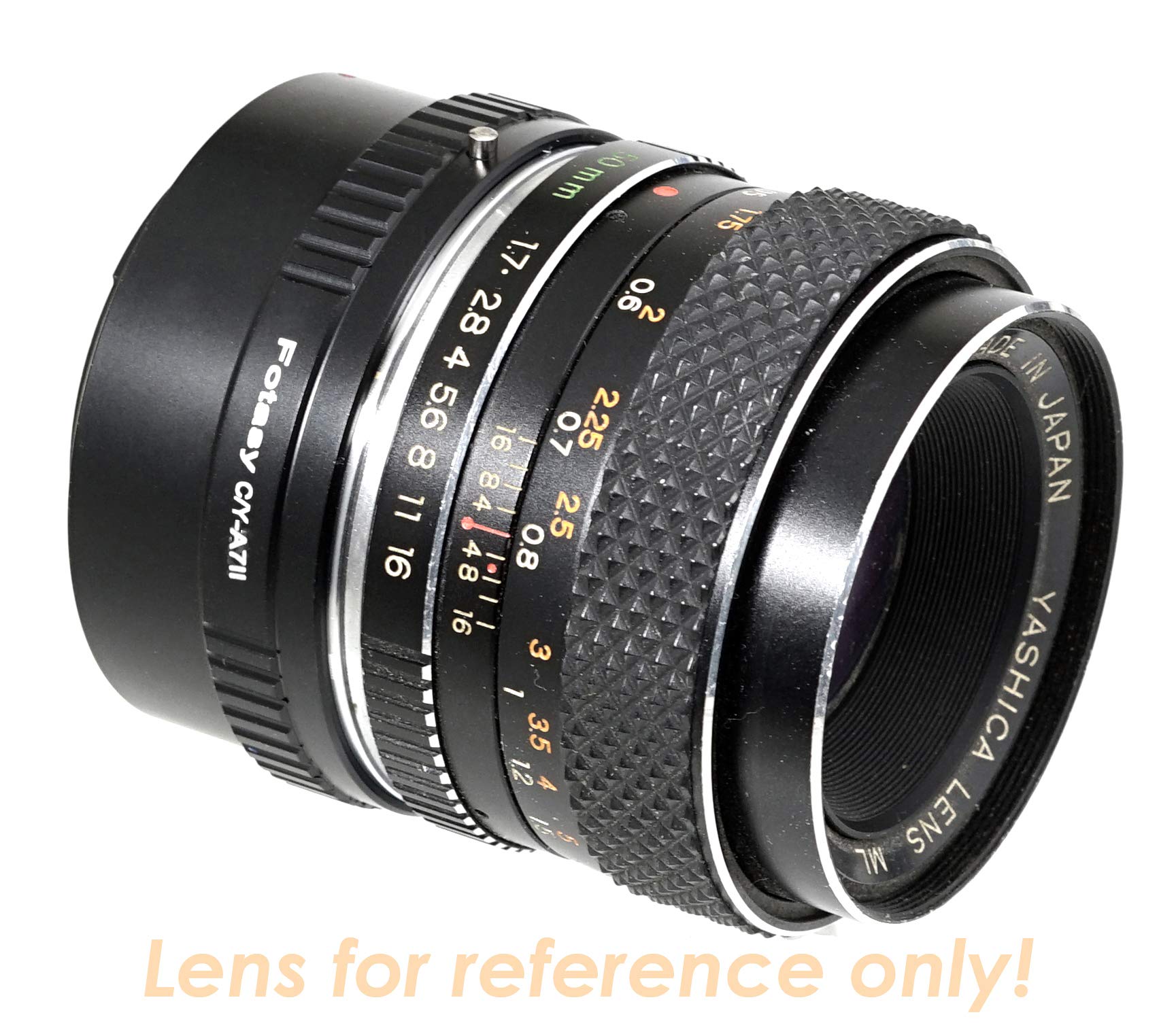 Fotasy Cy Lens To E-Mount Adapter, Contax Zeiss C/Y Lens To E Mount Adapter, Contax Lens Emount, Compatible With Sony A7 A7R A7S