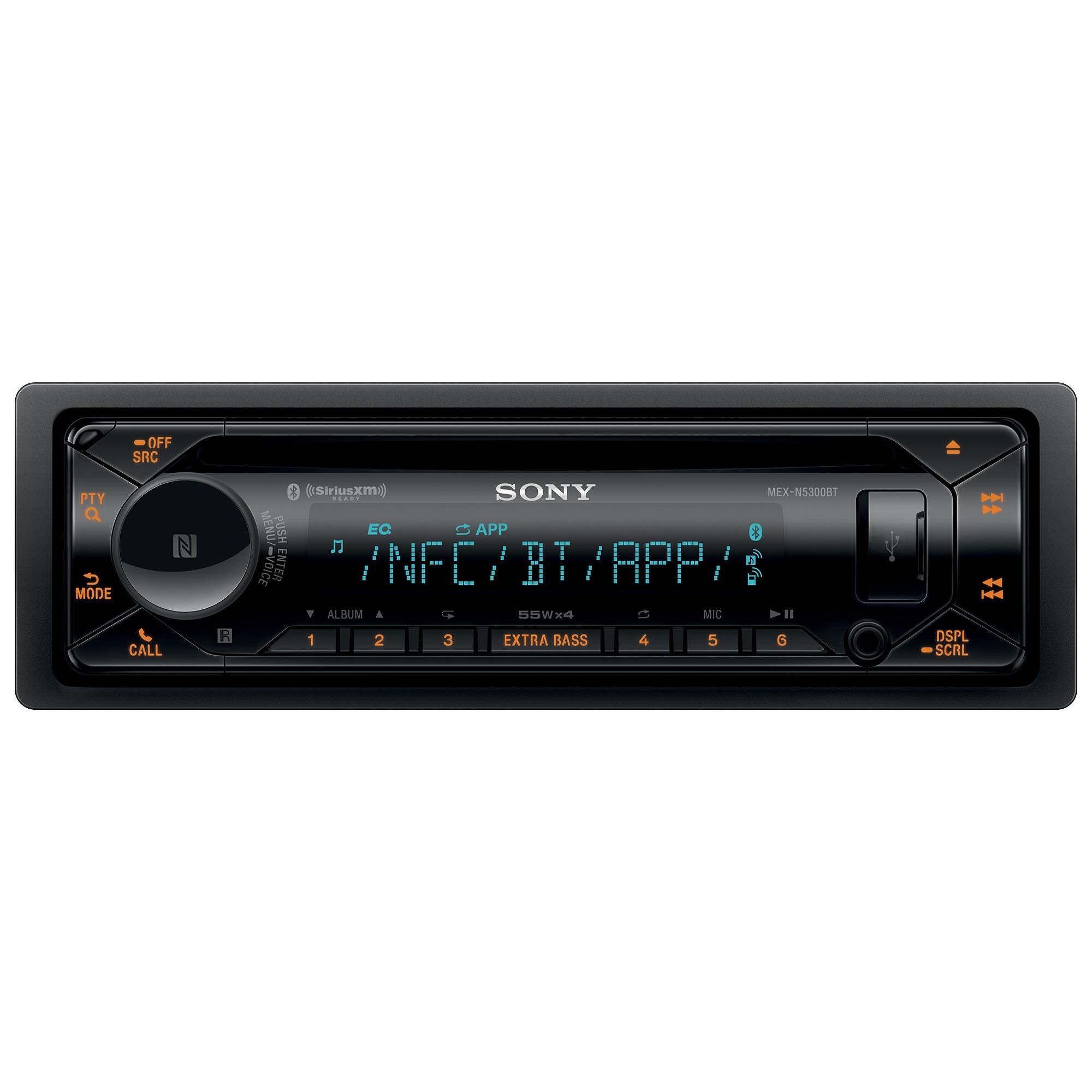 Sony Mex-N5300Bt Bluetooth Cd Receiver & Siriusxm Sxv300V1 Satellite Radio Tuner