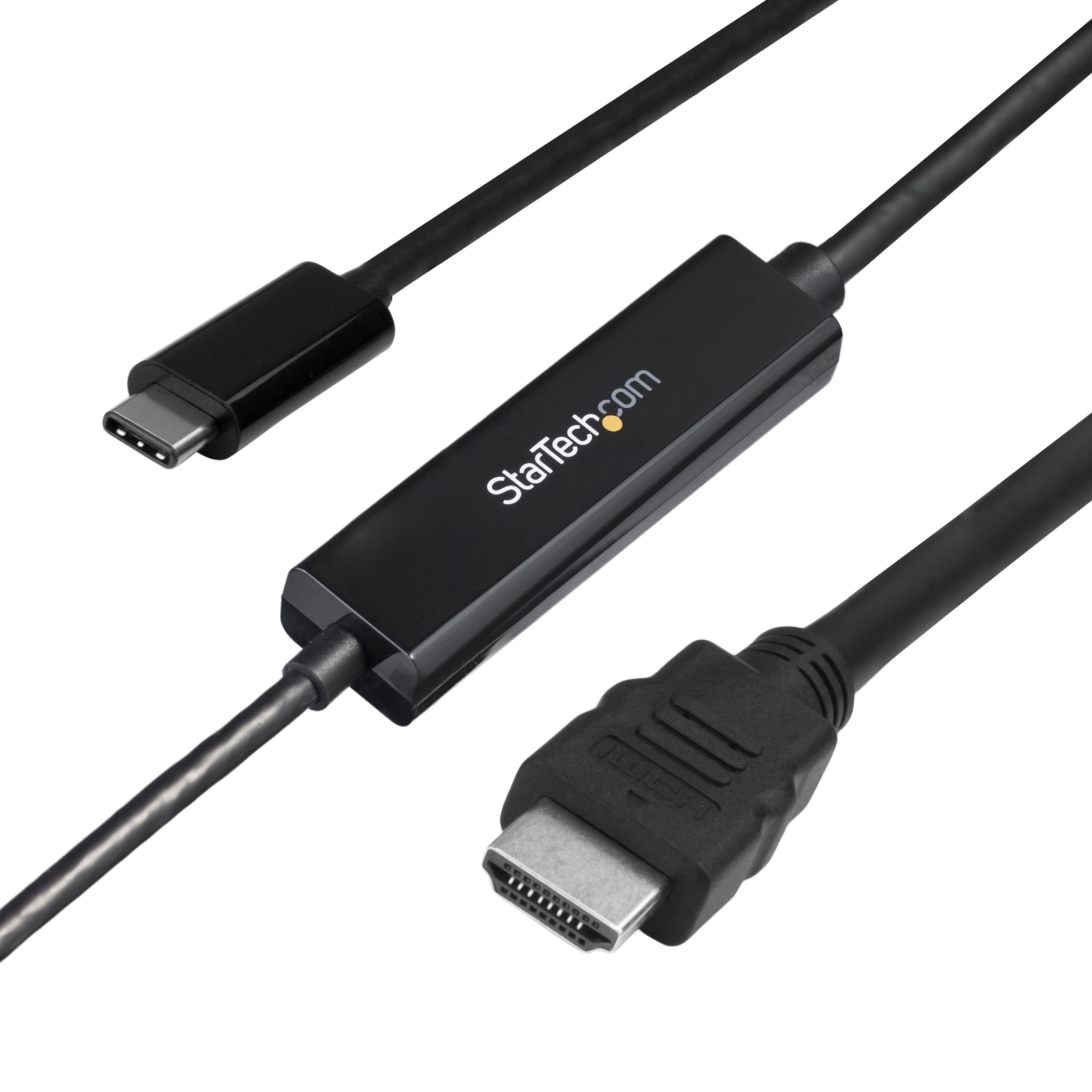 Startech.Com Usb C To Hdmi Cable - 3 Ft / 1M - Usb-C To Hdmi 4K 30Hz - Usb Type C To Hdmi - Computer Monitor Cable (Cdp2Hdmm1Mb)