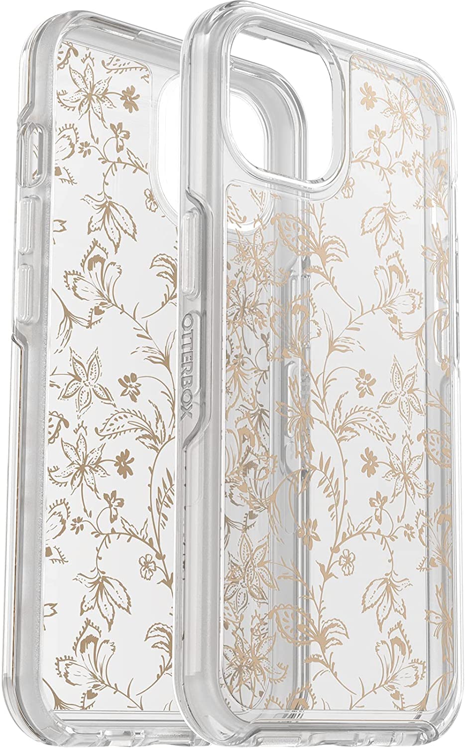 Otterbox Iphone 13 (Only) Symmetry Series Case   Wallflower, Ultra Sleek, Wireless Charging Compatible, Raised Edges Protect Cam