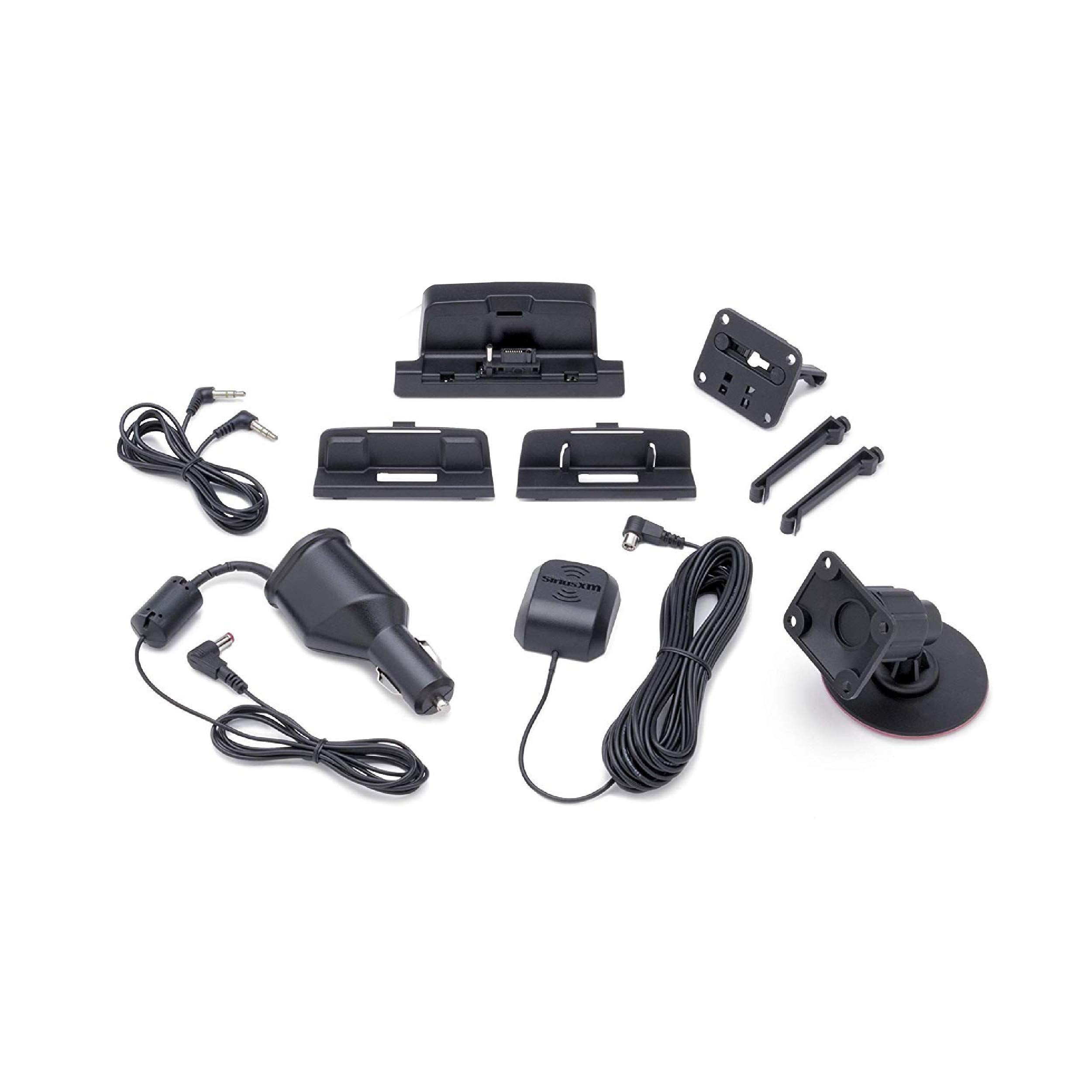 Siriusxm Sxdv3 Satellite Radio Vehicle Mounting Kit With Dock And Charging Cable (Black)