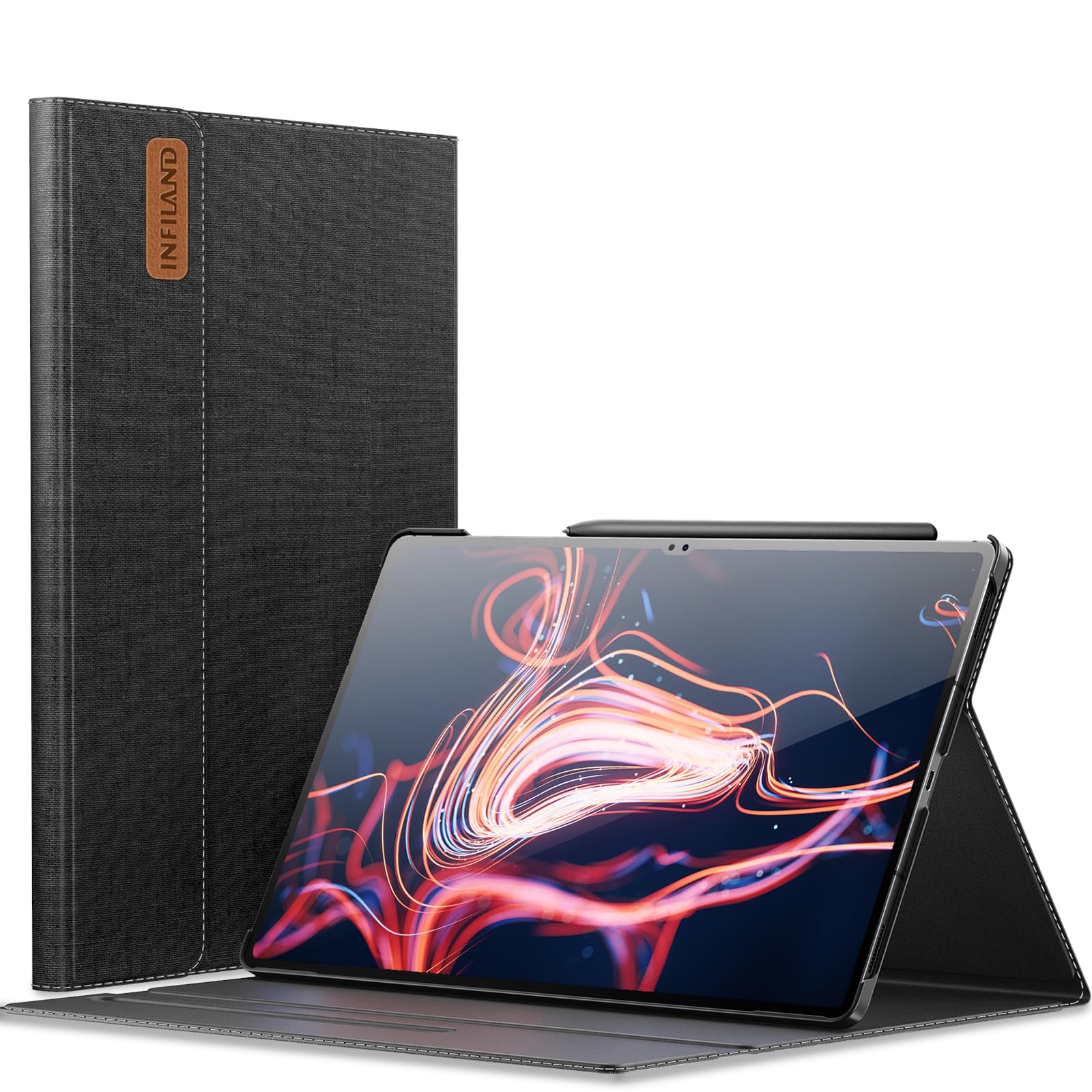 Infiland Galaxy Tab S9 Ultra Case, Multi Angle Stand Cover Compatible With Samsung Galaxy Tab S9 Ultra Sm X910B/Sm X916B Tablet