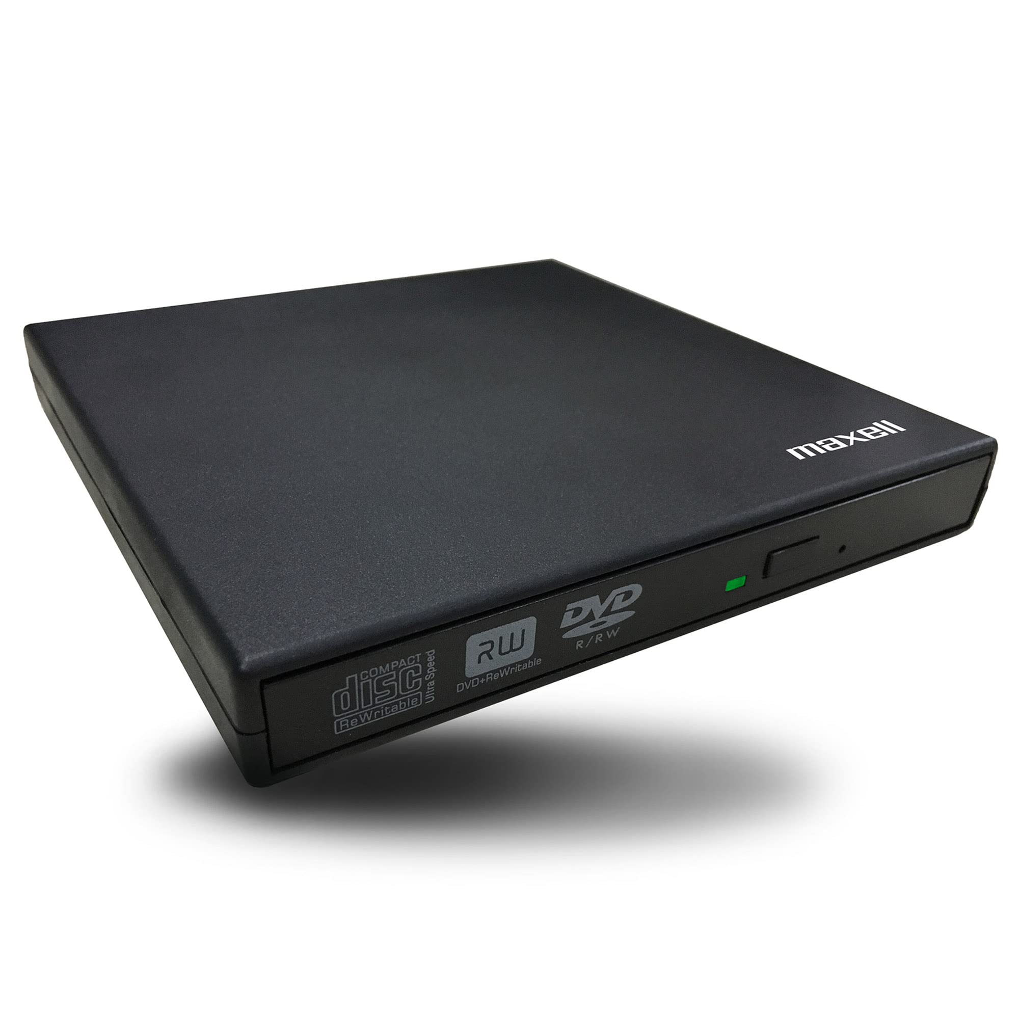 Maxell CD/DVD Disc Writer - Easy and Versatile Solution for Copying, Backing Up, Watching, and Listening