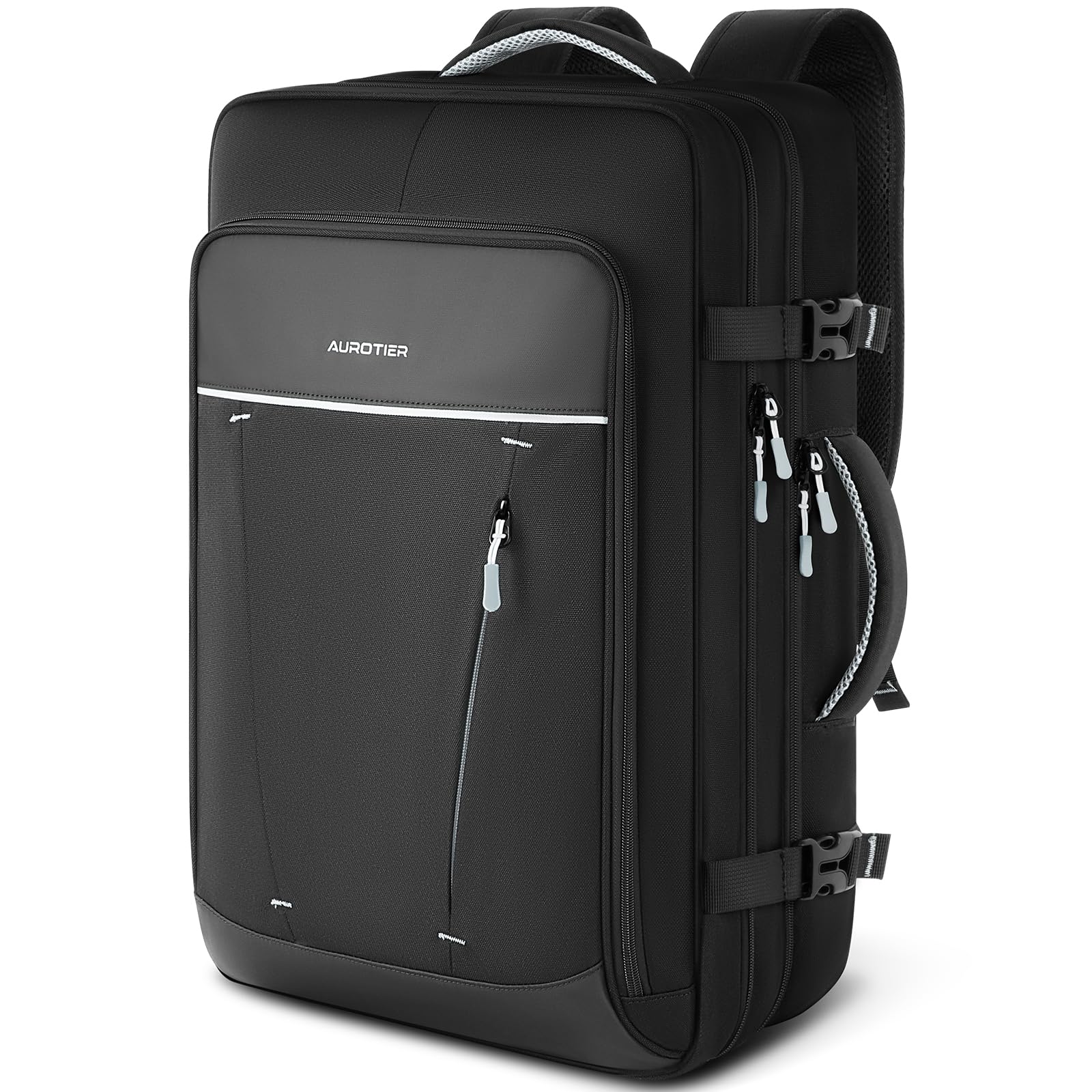 AUROTIER DJ Controller Bag for DDJ-FLX4/DDJ 200/DDJ 400/DDJ REV1, Padded DJ Backpack with Multi-pocket for 17 Inch Laptop, Cable