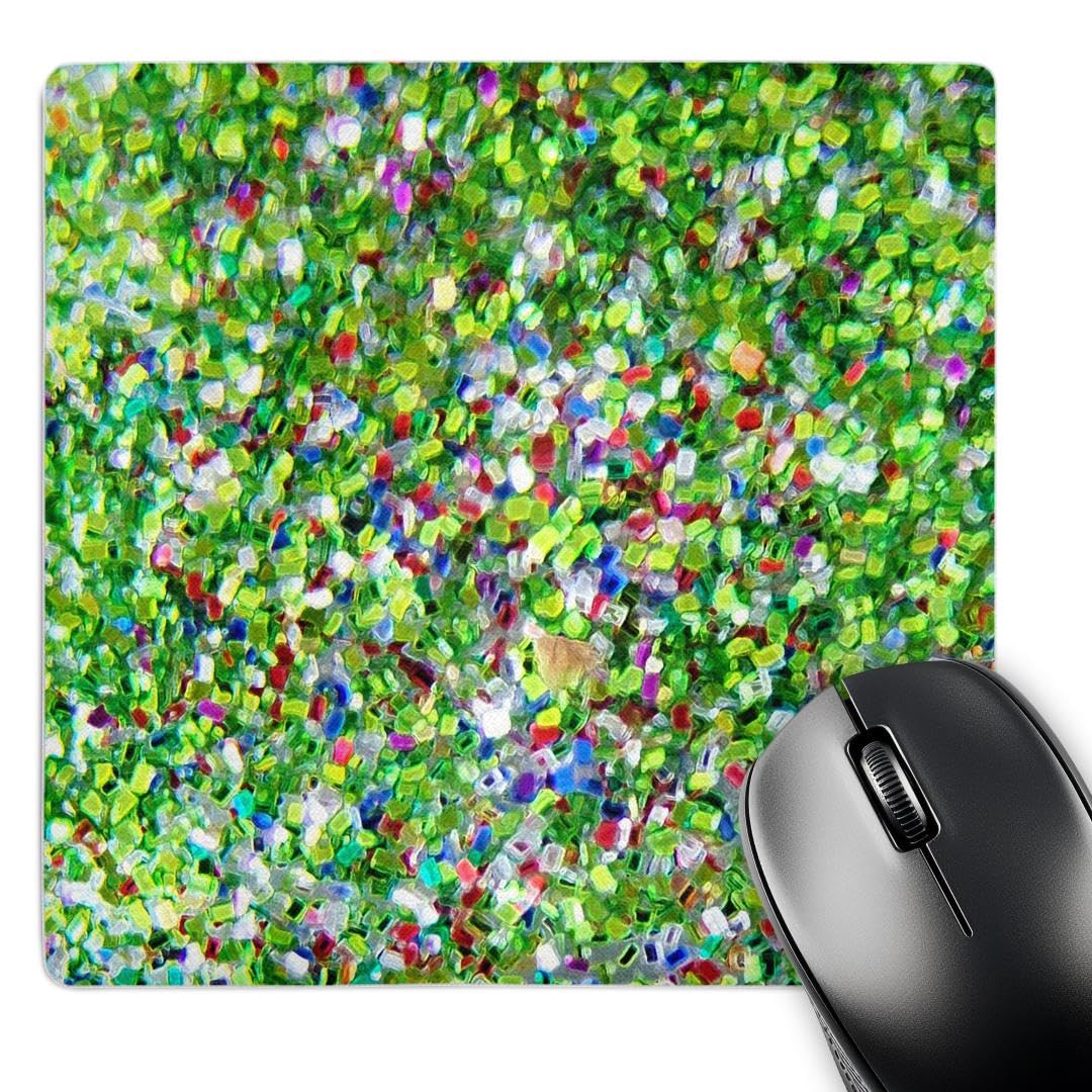 3Drose Llc 8 X 8 X 0.25 Inches Mouse Pad, Sparkle Mix Like (Mp_31163_1)