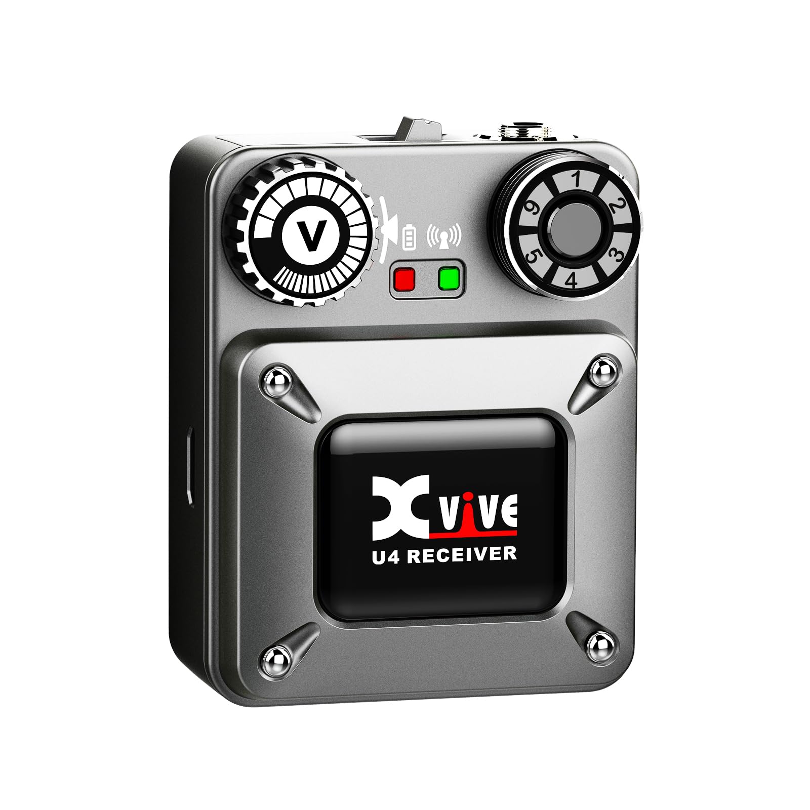 Xvive U4R Wireless In Ear Monitor System, Professional Iem System For Studio, Band Rehearsal, Live Performance (U4R Only)