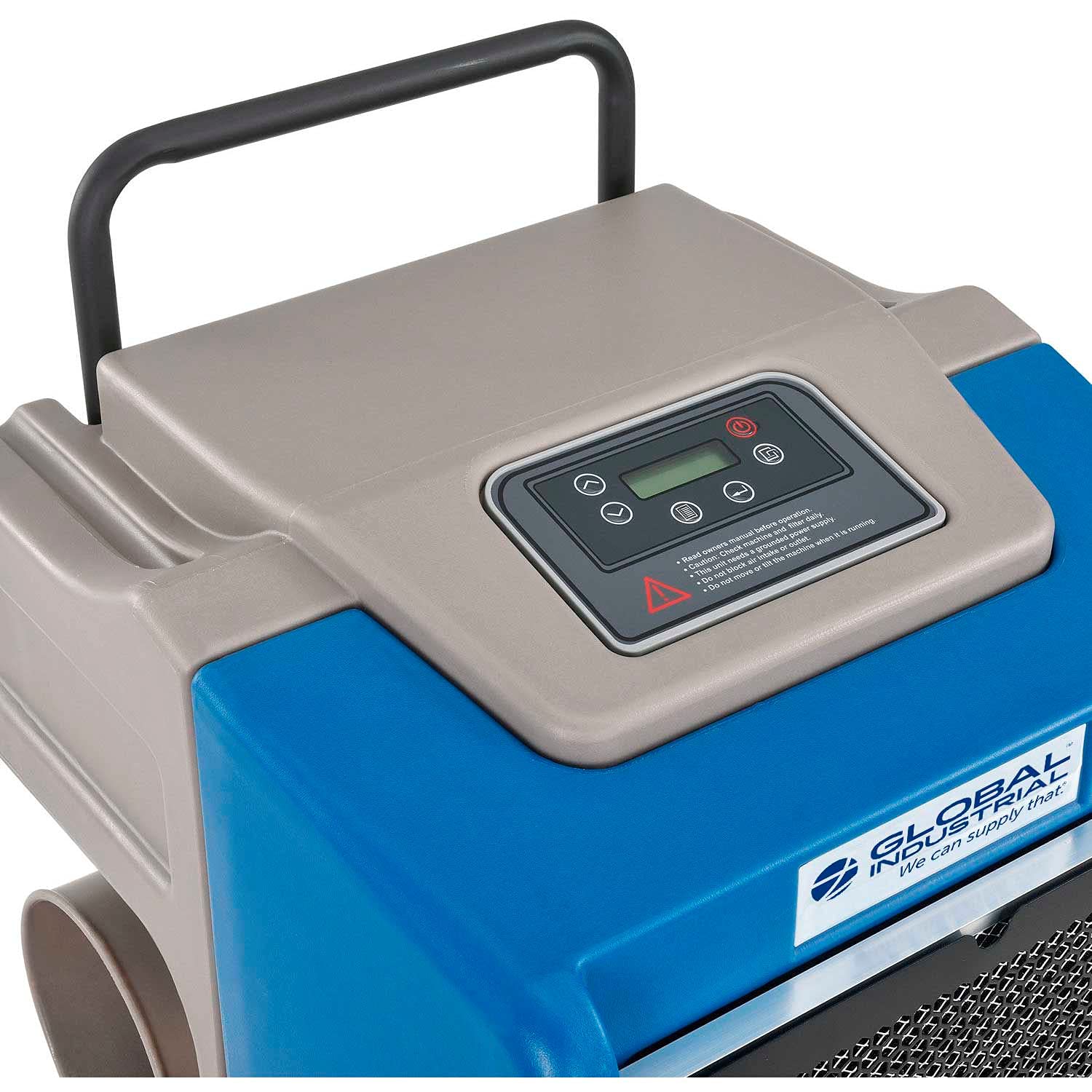 Global Industrial Dehumidifier Commercial Grade Refrigeration 250 Pints A Day Dehumidification With Water Pump