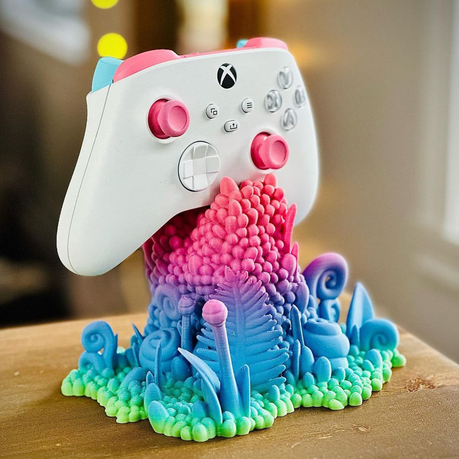 Pla+ 3D Printer Filament, Pla Filament 1.75Mm Rainbow Pla, Color Change Filament Dimensional Accuracy +/  0.02 Mm,1 Kg Spool