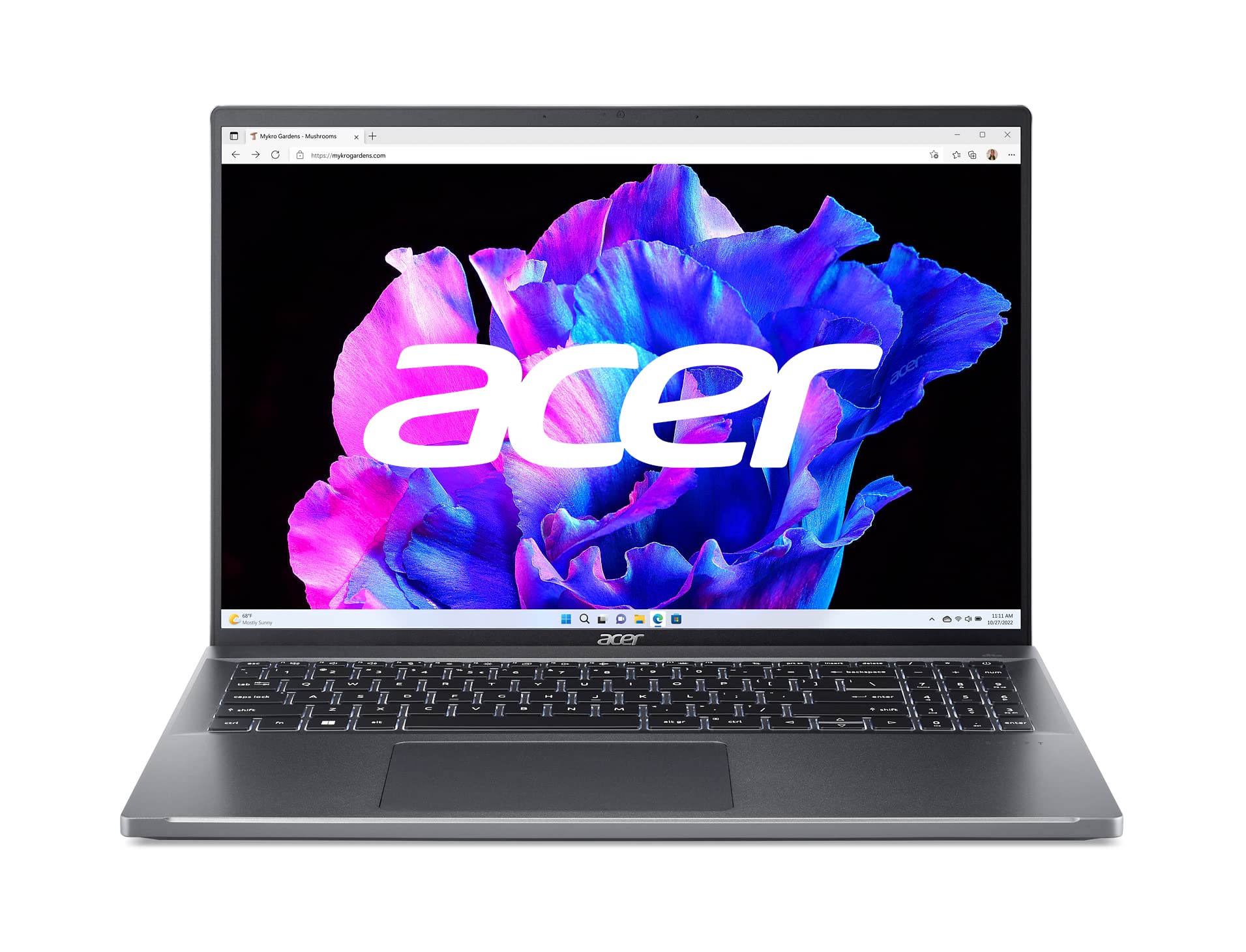 Acer Swift Go 16 Thin & Light Laptop | 16 1920 x 1200 100% sRGB 400nit Display | Intel Core i5-1335U | Intel Iris Xe Graphics | 