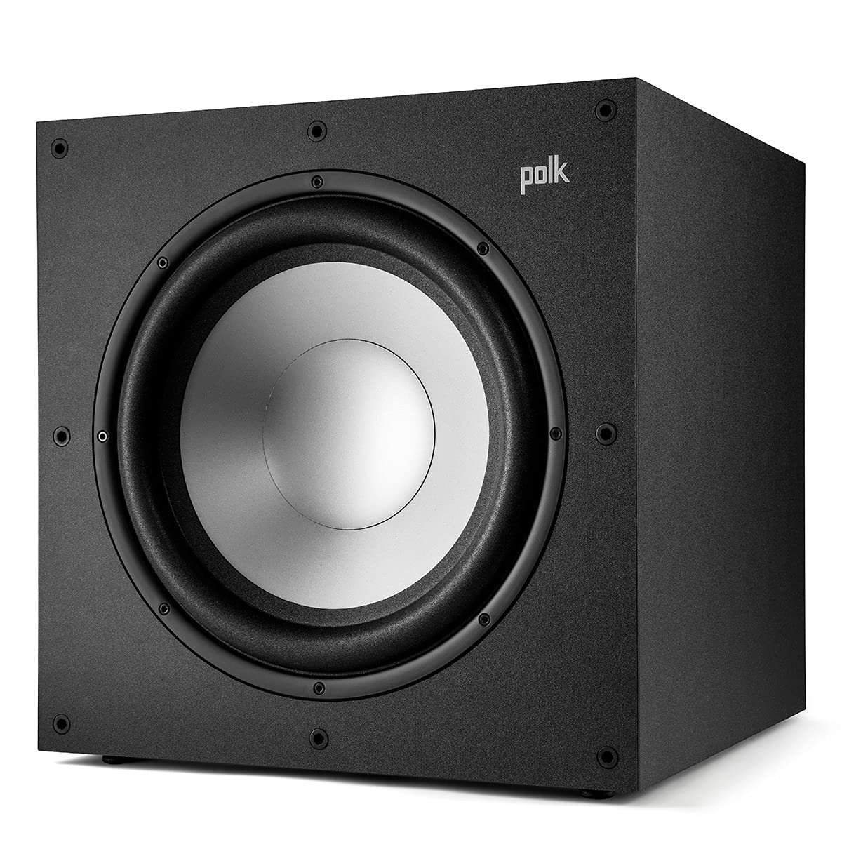 Polk Monitor Xt12 Powered Sub - 12 Dynamic Balanced Woofer & 100W Class A/B Amplifier, Low-Resonance Mdf Cabinet & Removable Gri