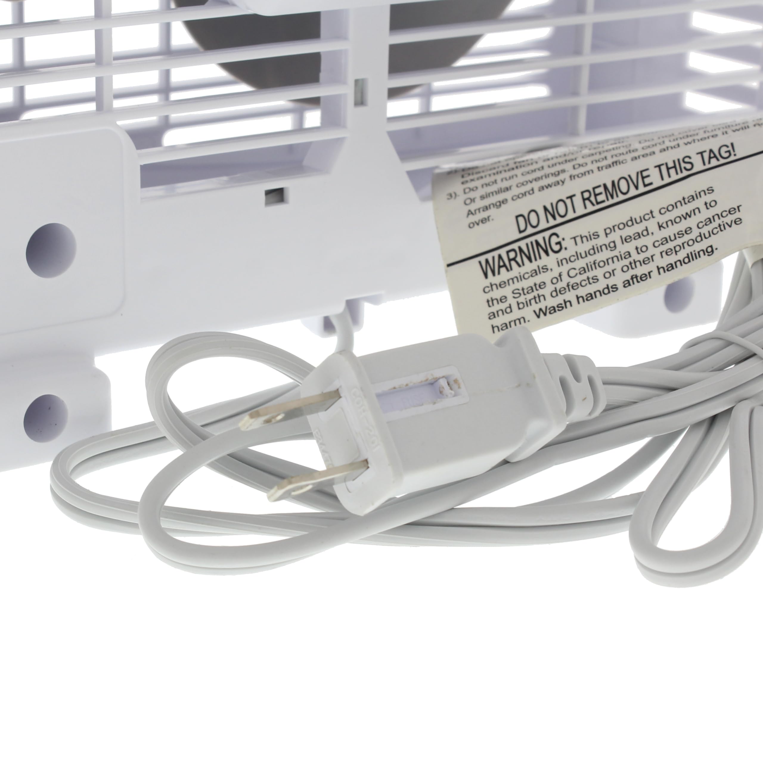 Ez Chill 9'' Electric Portable 2 Speed, Quiet Box Fan, Ideal For Home, Bedroom, Dorm, & Office, Bp 9B