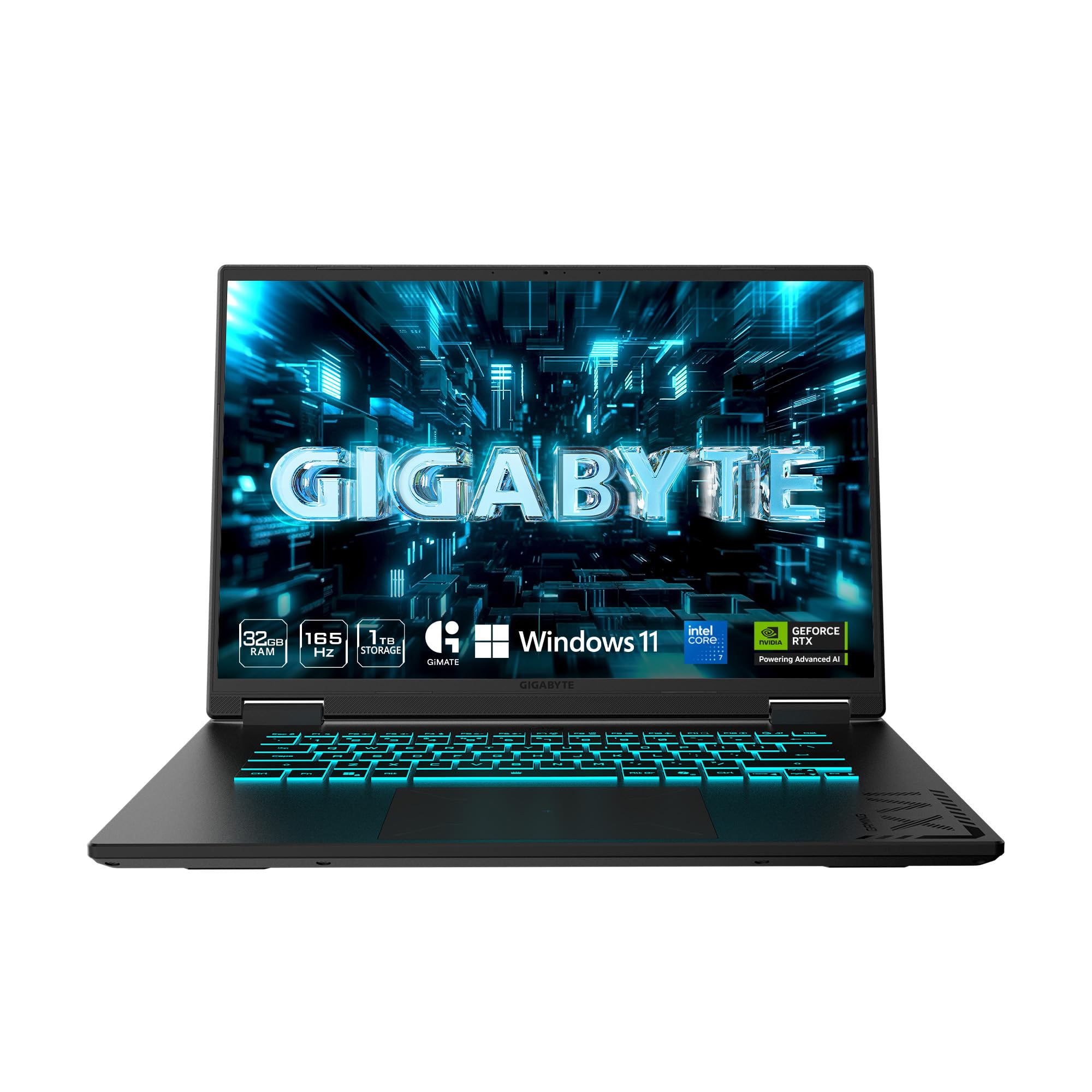 GIGABYTE - Gaming A16 PRO Gaming Laptop - 165Hz 2560x1600 WQXGA - NVIDIA GeForce RTX 5080 - Intel Core Ultra 7 240H - 1TB SSD wi