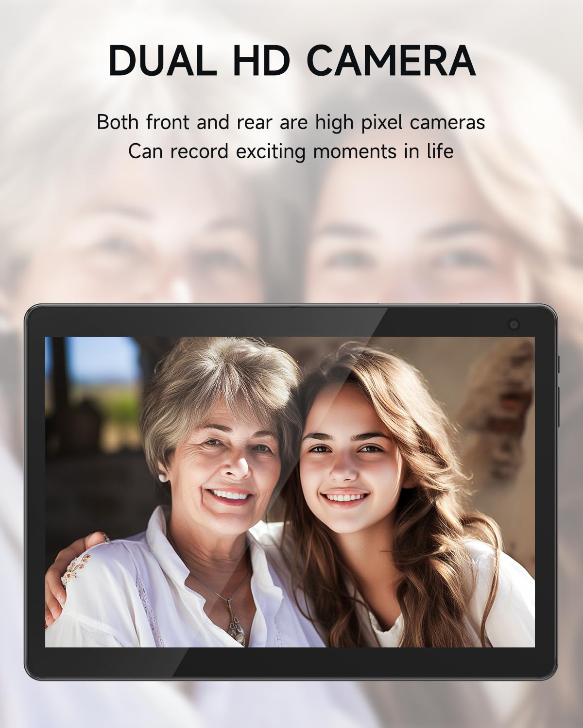 Tablet Android 12, Tablets 10 Inch, 4Gb Ram 32Gb Rom Computer Tablet Support 512Gb Expand, 1280X800 Ips Screen, 2Mp+8Mp Dual Cam