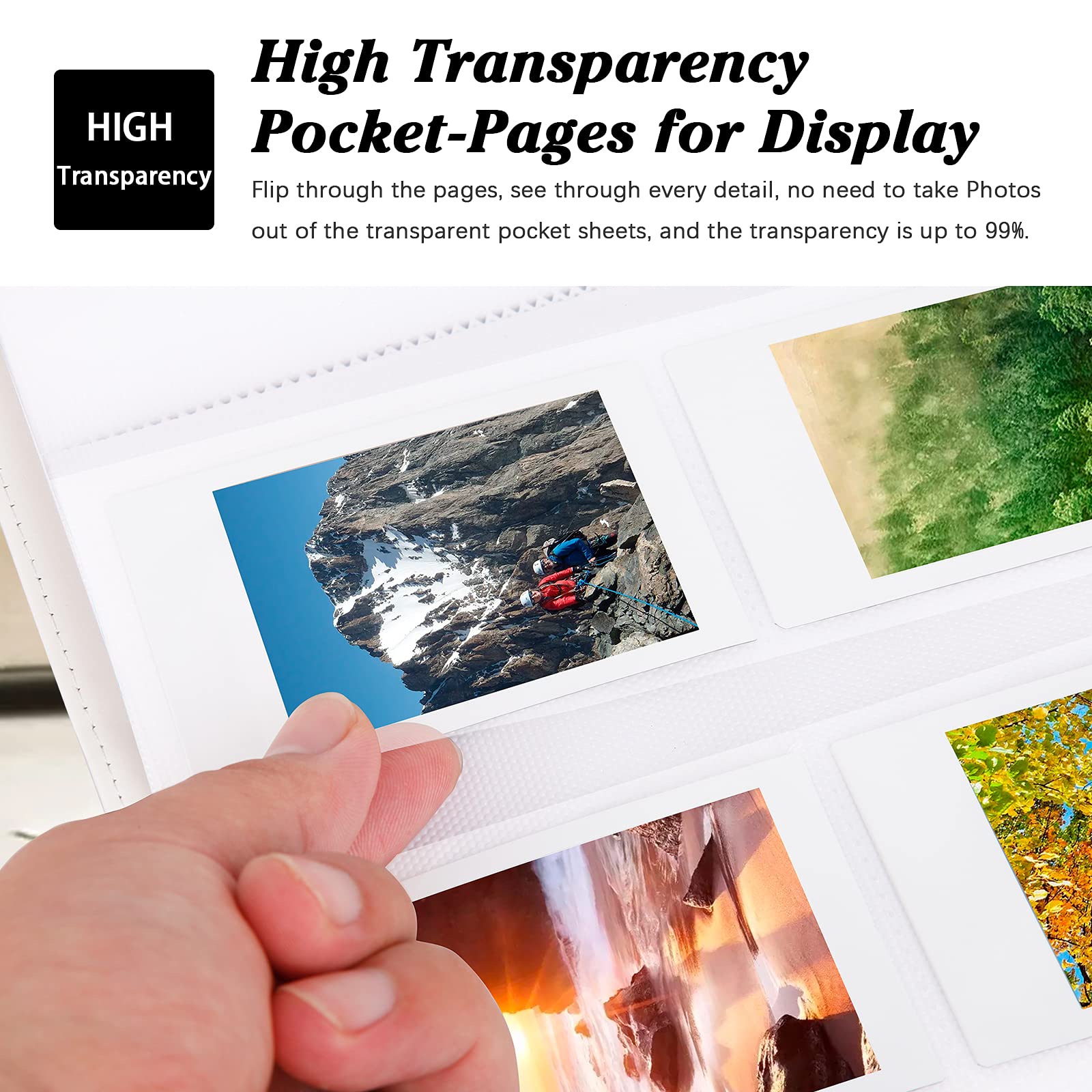 256 Pockets Photo Album For Kodak Mini Shot,Kodak Mini Shot 2 Retro Instant Camera,2X3 Photo Paper (2.1'X3.4') (White)