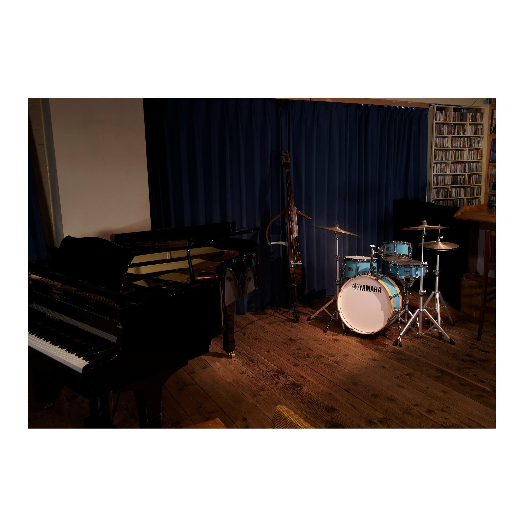 Yamaha Stage Custom Hip - Matte Surf Green One-Box 4Pc Shell Sbp0F4Hmsg