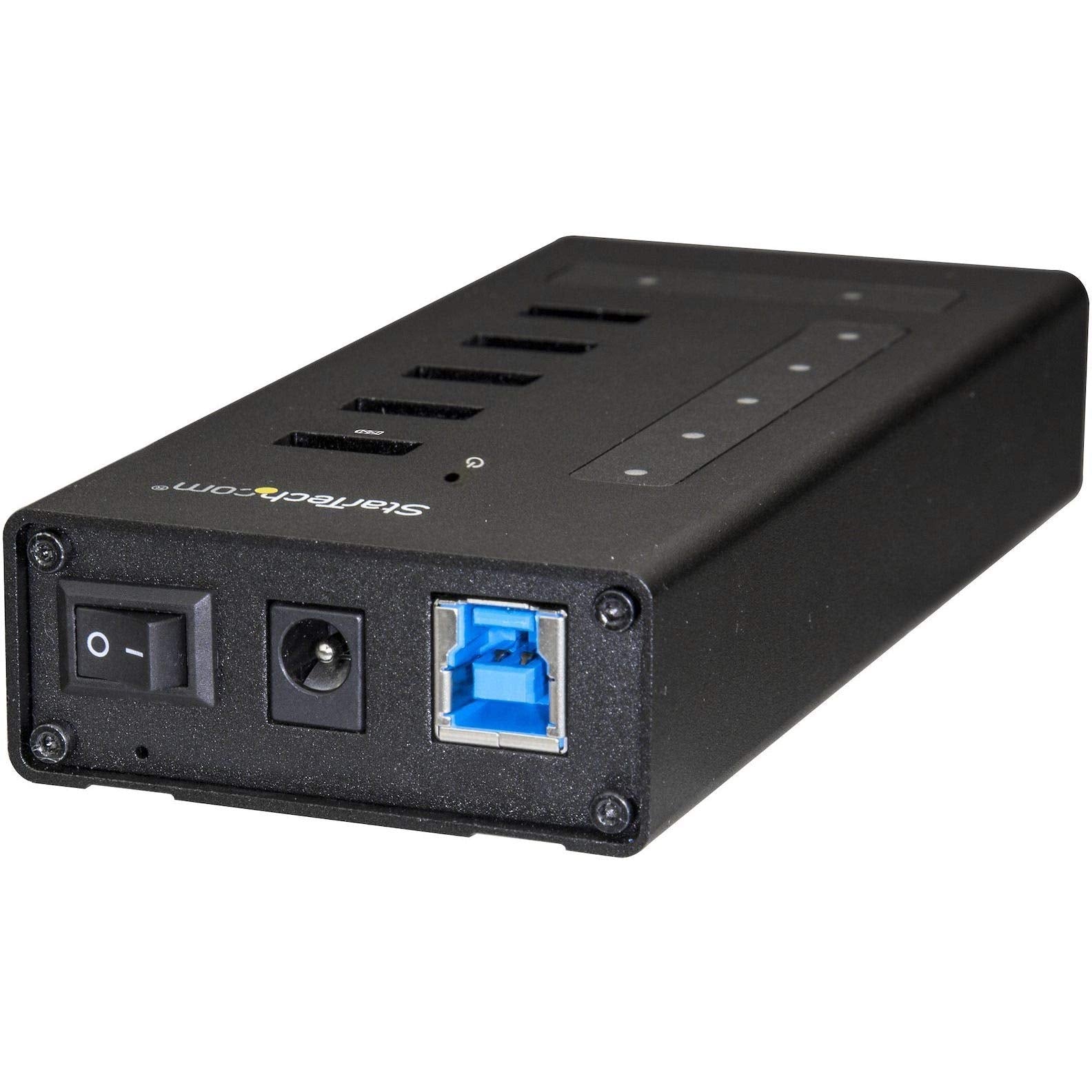 Startech.Com 7 Port Usb C Hub   Usb Type C To 2X Usb C/5X Usb A   Commercial Metal Usb 3.0   Superspeed Usb 3.0 (5Gbps)   Bc 1.2