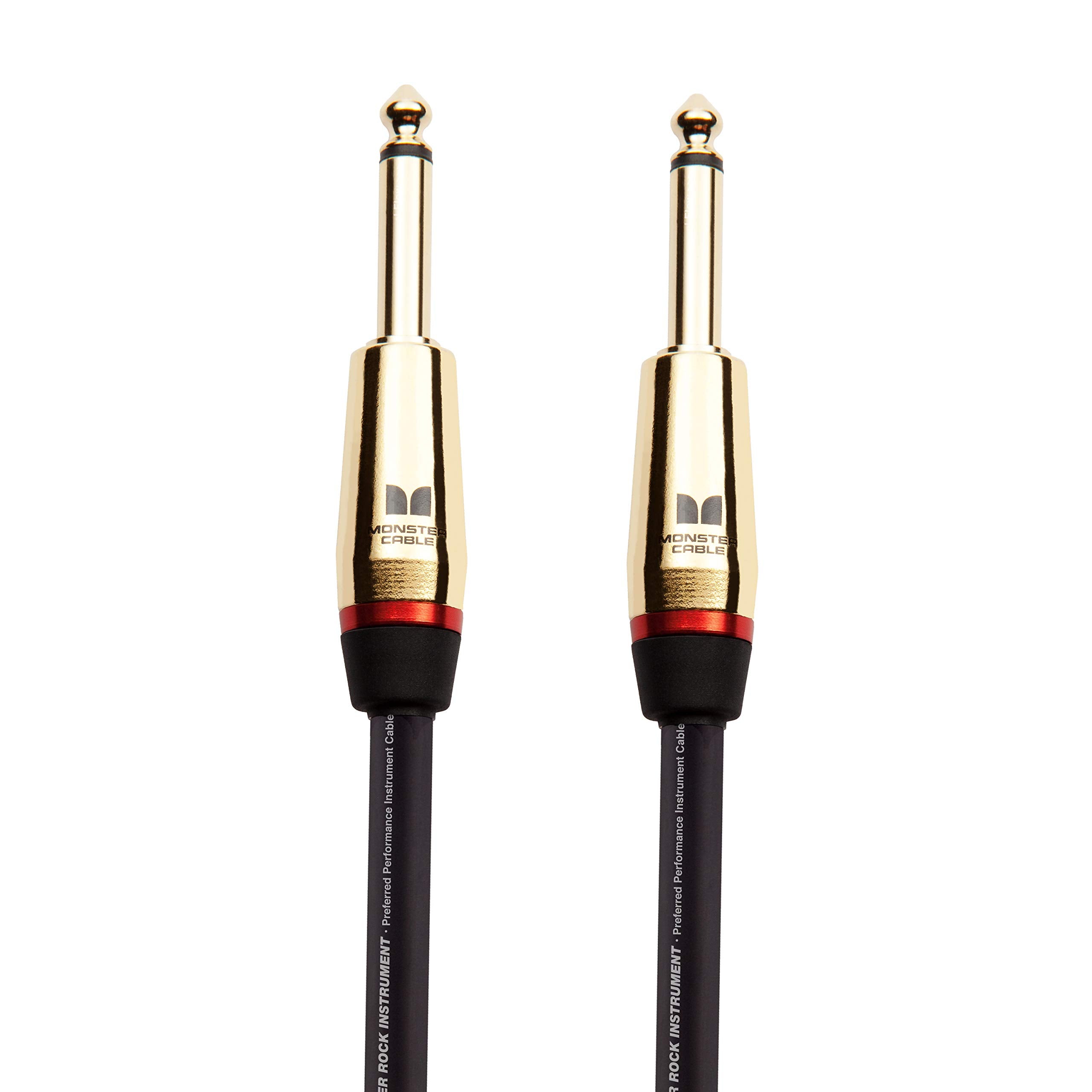 Monster Prolink Rock Instrument Cable. 21 Ft Straight To Straight Monster Guitar Cable. For Electric Guitar Cable. 95% Copper Br