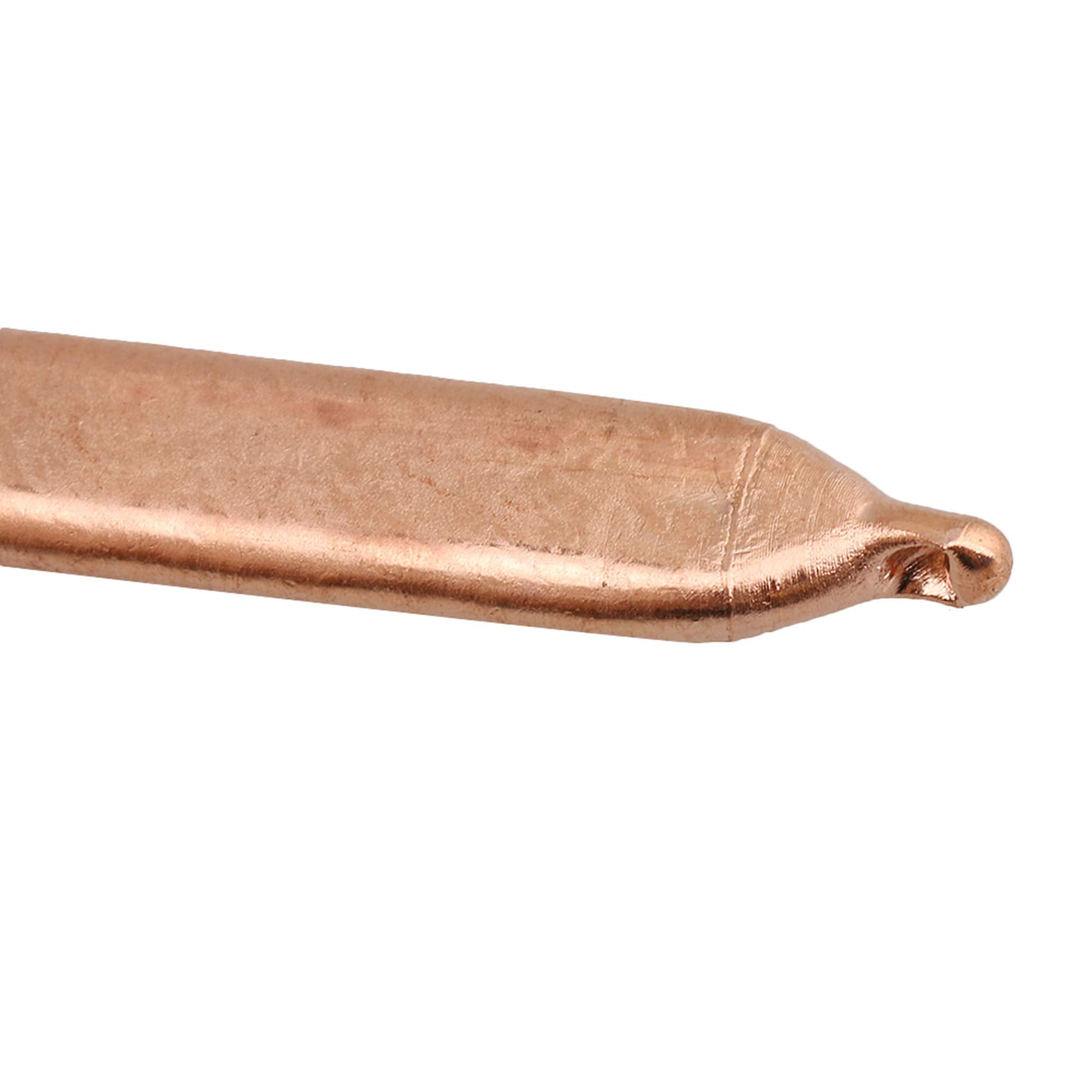 Bqlzr Flat Heat Pipe Computer Tube 0.3X0.8X8Cm Copper Sink Cpu Tube Retrofit Pack Of 4