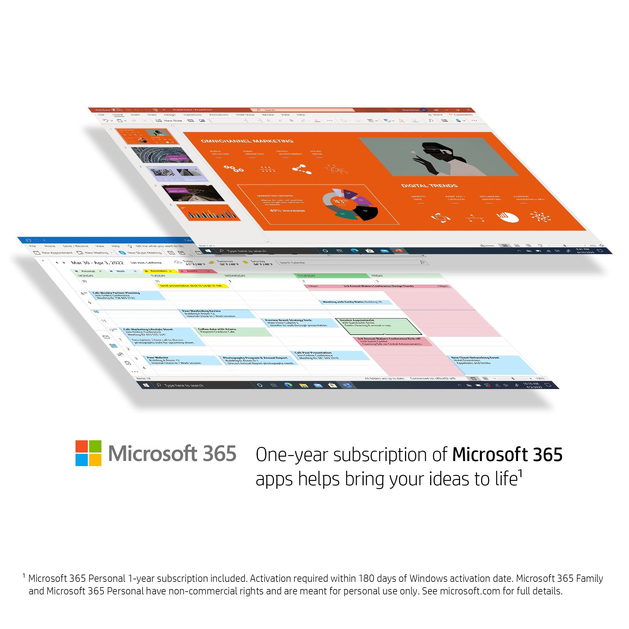 Hp Stream 14'' Hd Laptop, Intel Celeron Quad-Core Processor, 16Gb Ddr4 Ram, 64Gb Emmc, 1 Year Office 365, Wifi, Bluetooth, Hdmi,